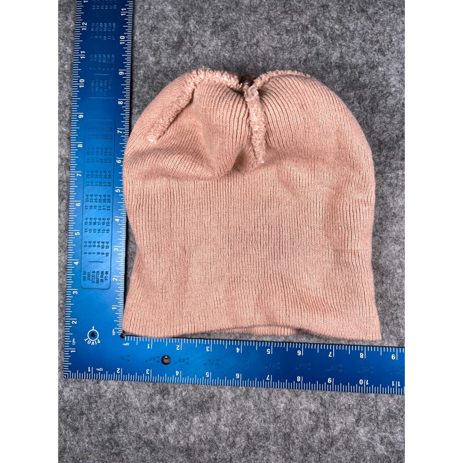 Pinko Unbranded Knit Beanie Hat Women One Size Pink Acrylic Pom Ski Winter Womens Size ONE SIZE - 6 Thumbnail