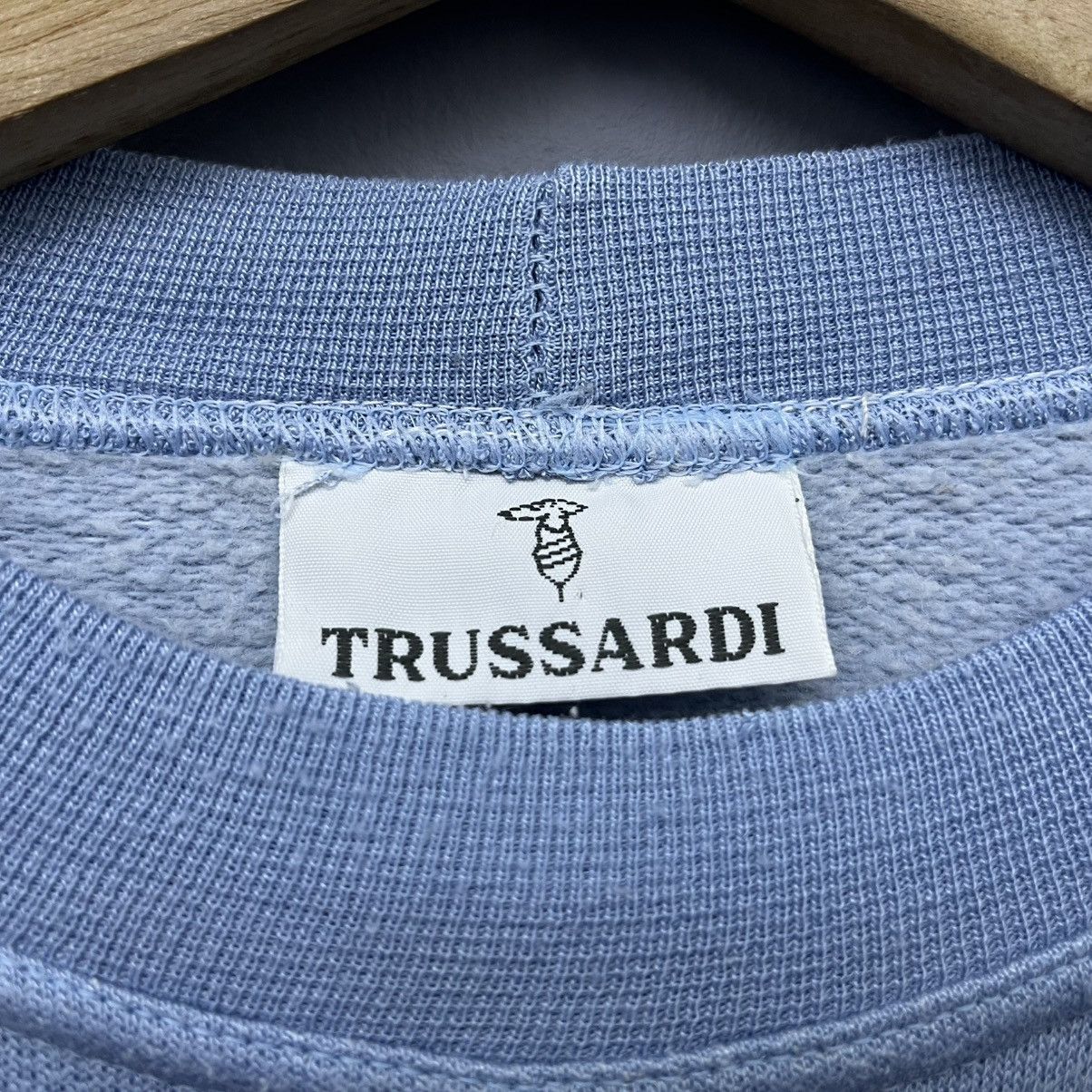 Trussardi Vintage 80s Trussardi Italy Crewneck Sweatshirt Size US S / EU 44-46 / 1 - 6 Thumbnail