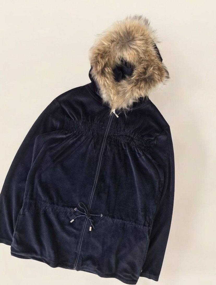 Japanese Brand Japanese Henri Luc Velvet Fur Hoodie Size M / US 6-8 / IT 42-44 - 2 Thumbnail