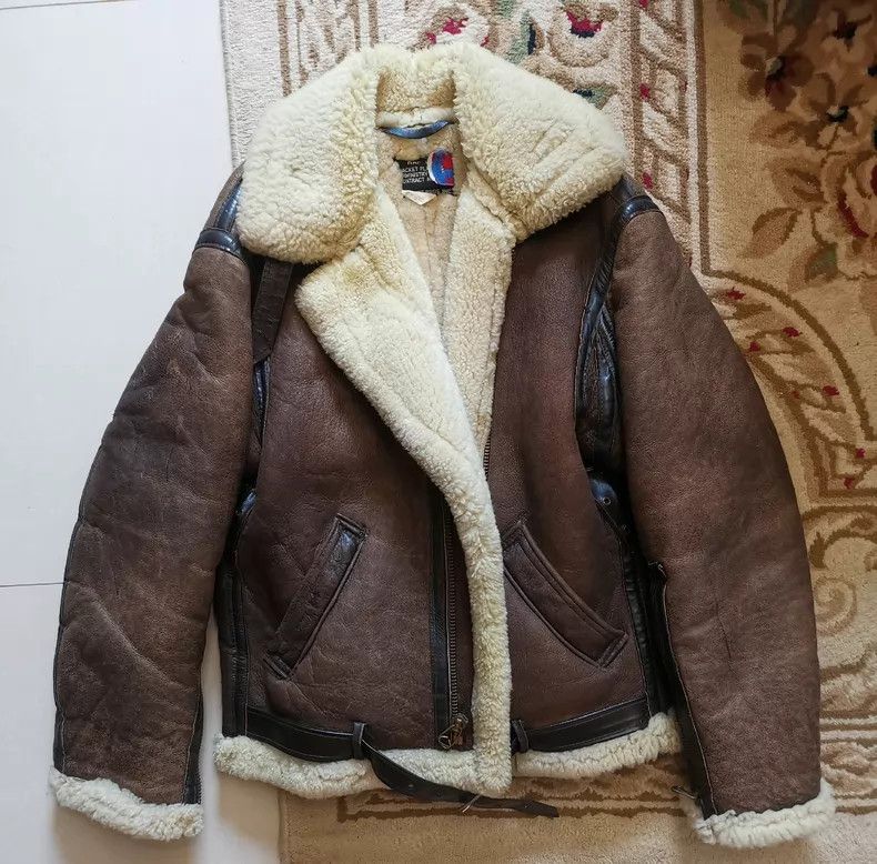 Other Schott Leather one-piece flight jacket Size US XS / EU 42 / 0 - 3 Thumbnail