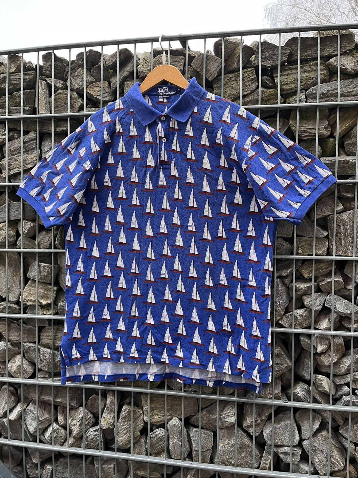Polo Ralph Lauren Vintage Polo Ralph Lauren Monogram T-Shirt Limited Edition Size US XL / EU 56 / 4 - 2 Thumbnail