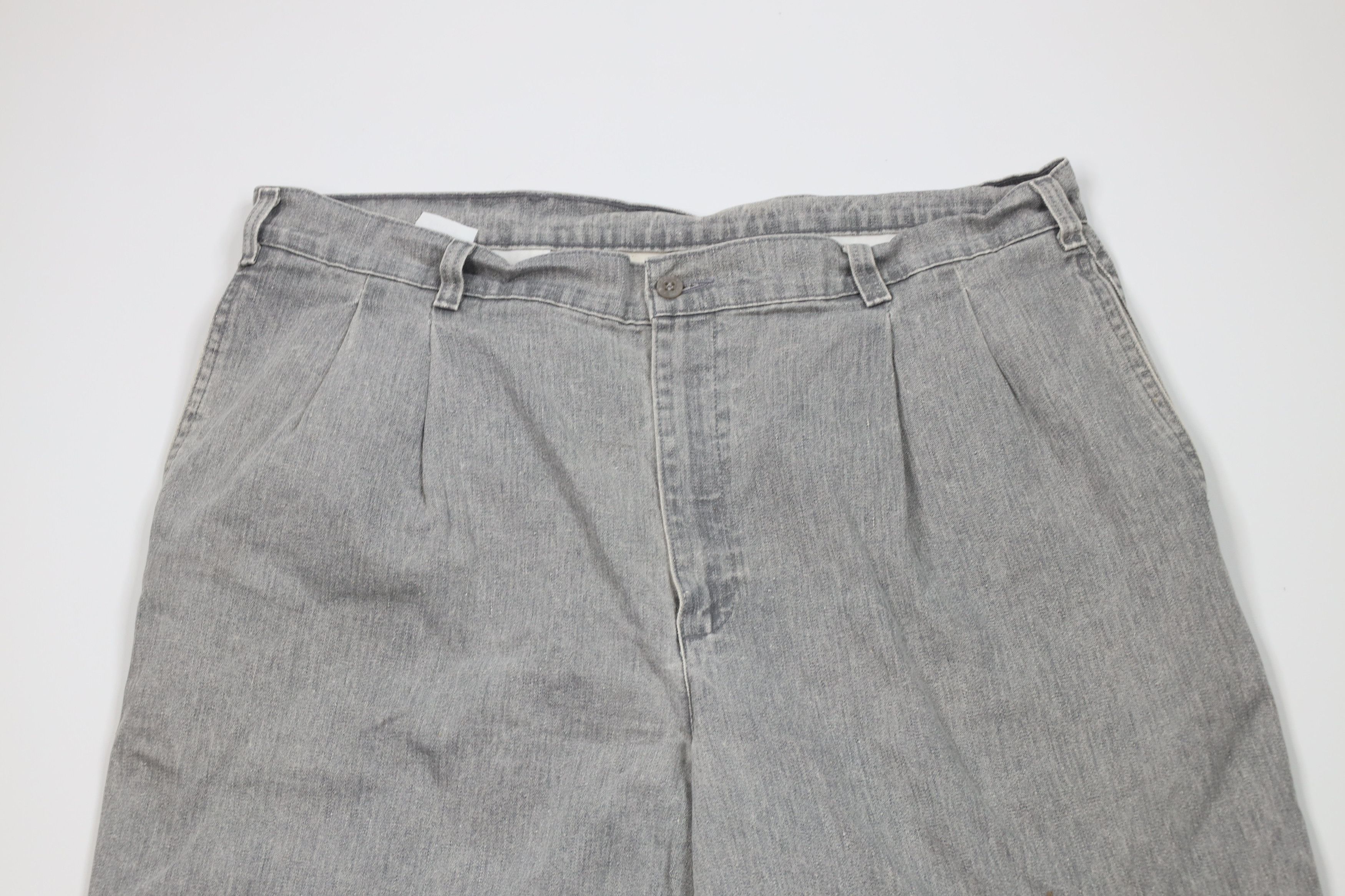 Vintage Vintage 90s Streetwear Relaxed Fit Wide Leg Jeans USA Size US 38 / EU 54 - 2 Thumbnail