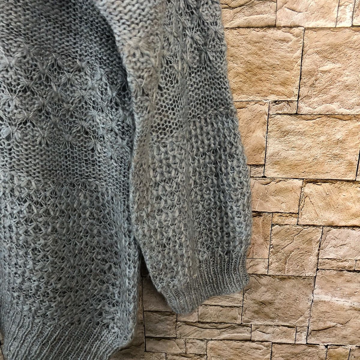 Homespun Knitwear × Japanese Brand × Vintage Ikka Blue Knitwear vintage japan #A866 Size L / US 10 / IT 46 - 8 Thumbnail