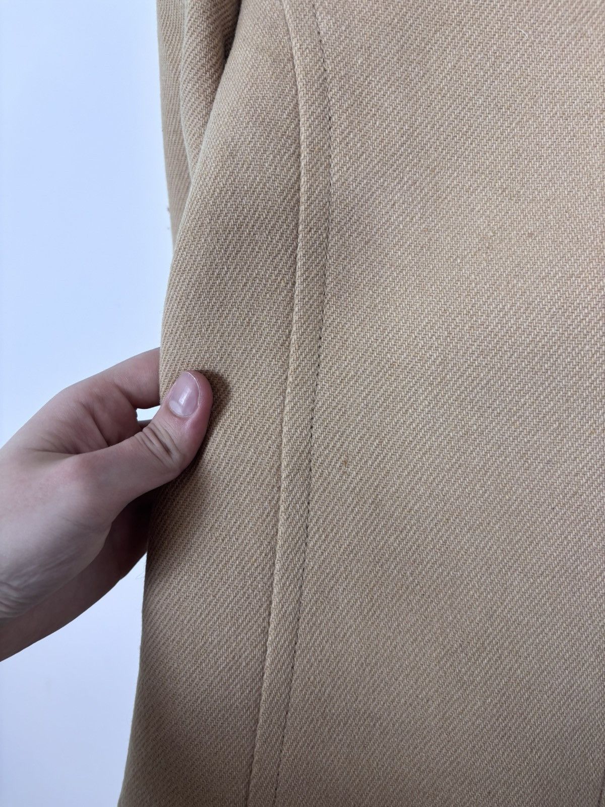 Burberry Burberry Blue Label Women’s Vintage Camel Wool Blend Jacket Size S / US 4 / IT 40 - 23 Thumbnail