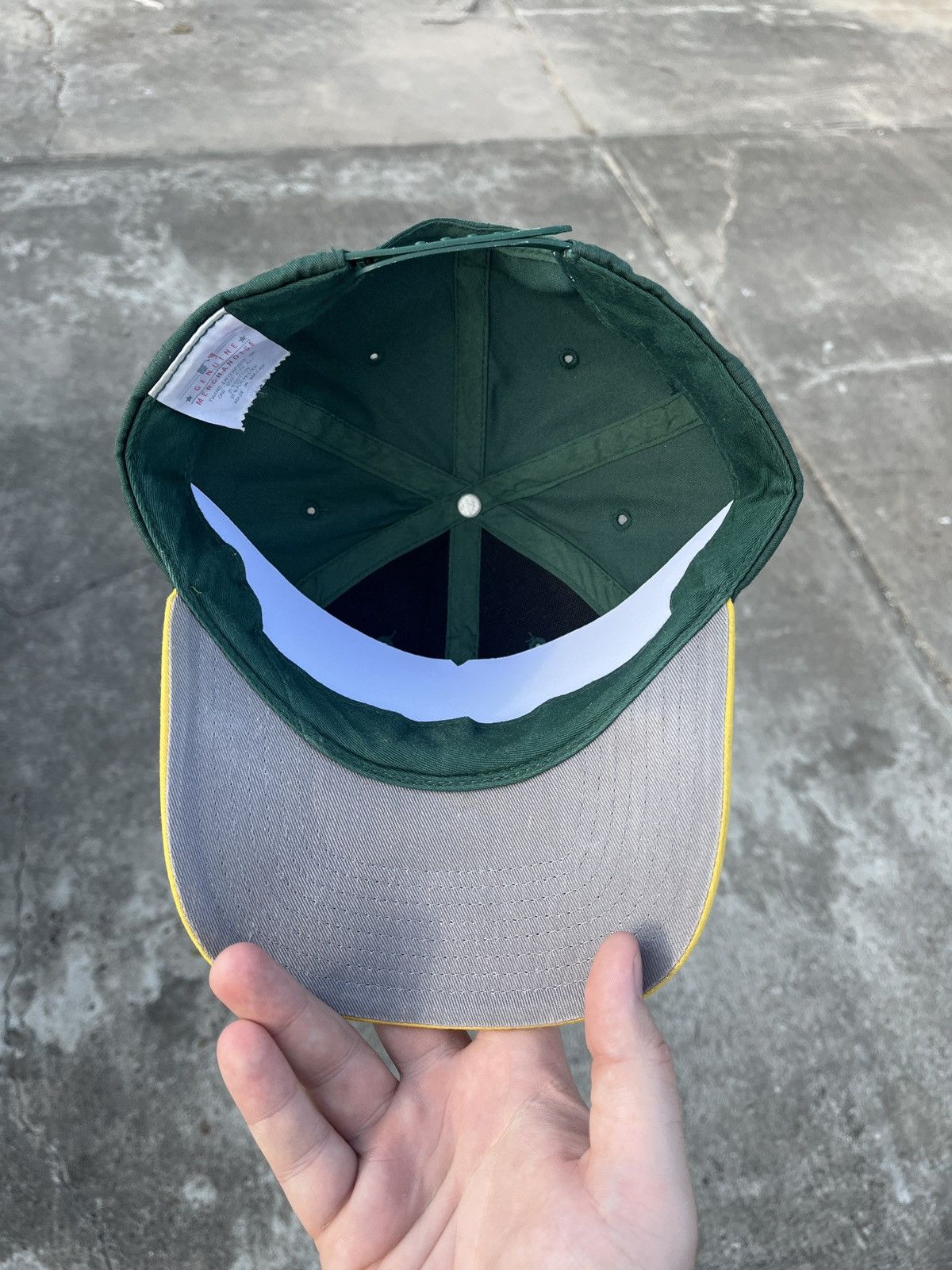 Sports Specialties Vintage 90’s Oakland A’s MLB SnapBack Hat Size ONE SIZE - 2 Thumbnail