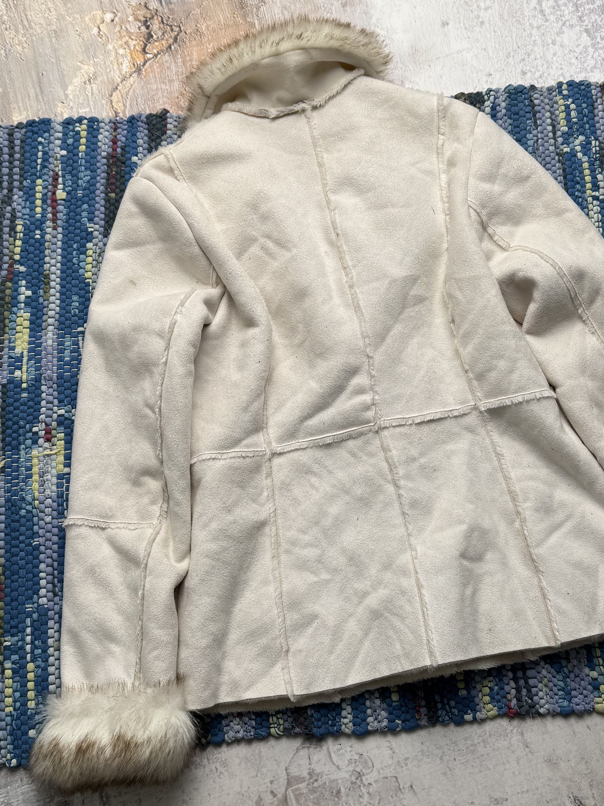 Vintage Vintage Faux Sheepskin Jacket A8D15(V8) Size M / US 6-8 / IT 42-44 - 10 Thumbnail