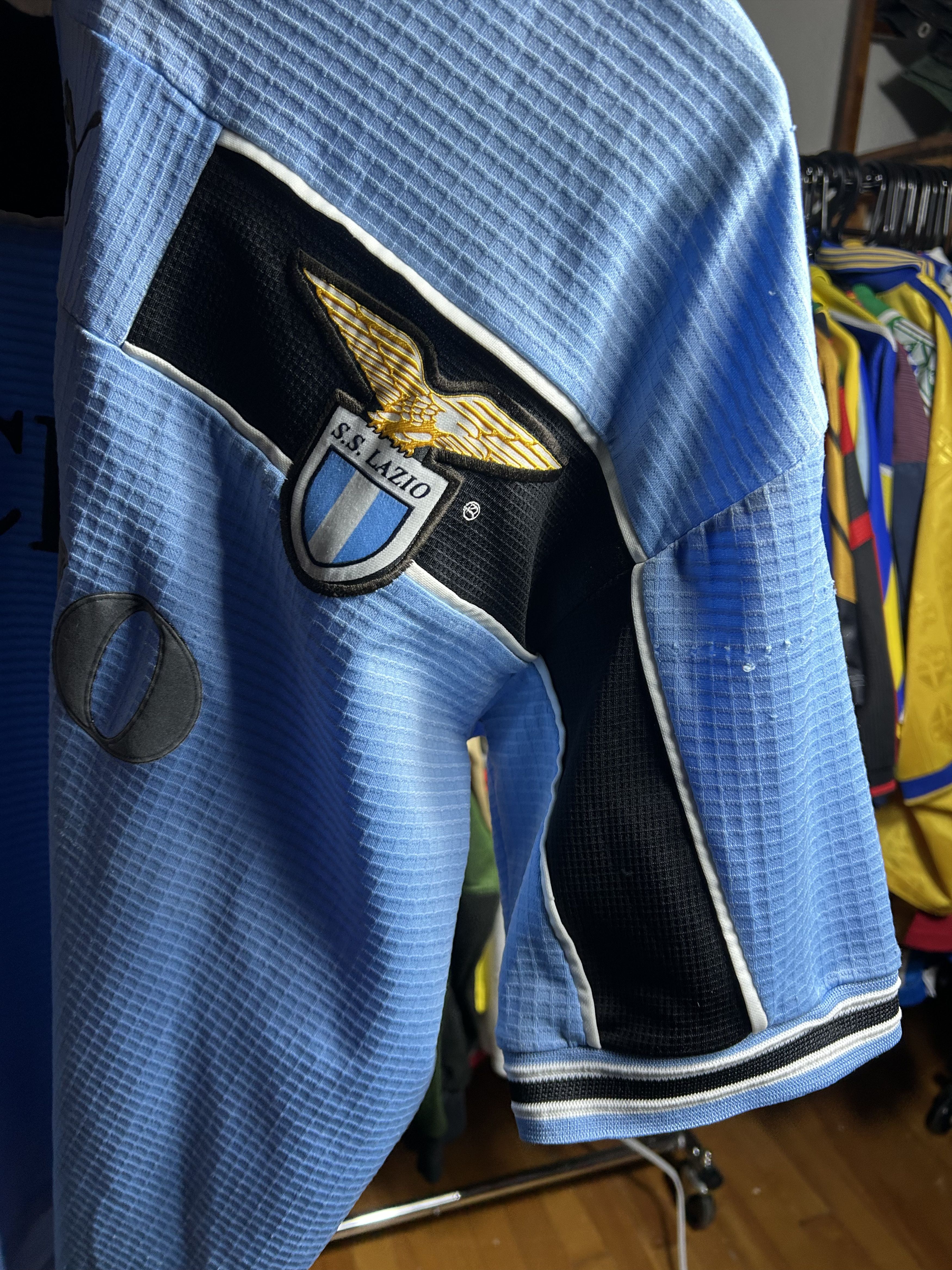 Puma SS Lazio 1998/00 Home Jersey Size US M / EU 48-50 / 2 - 4 Thumbnail
