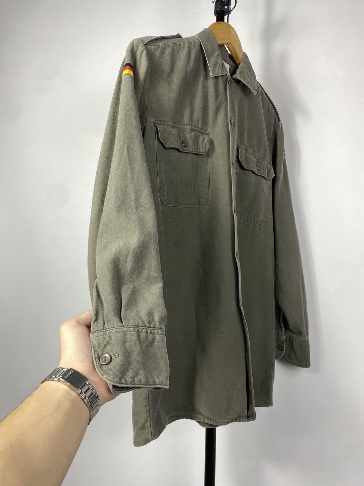 Vintage Vintage 70s Archive Army Military cotton West German jacket Size US S / EU 44-46 / 1 - 3 Thumbnail