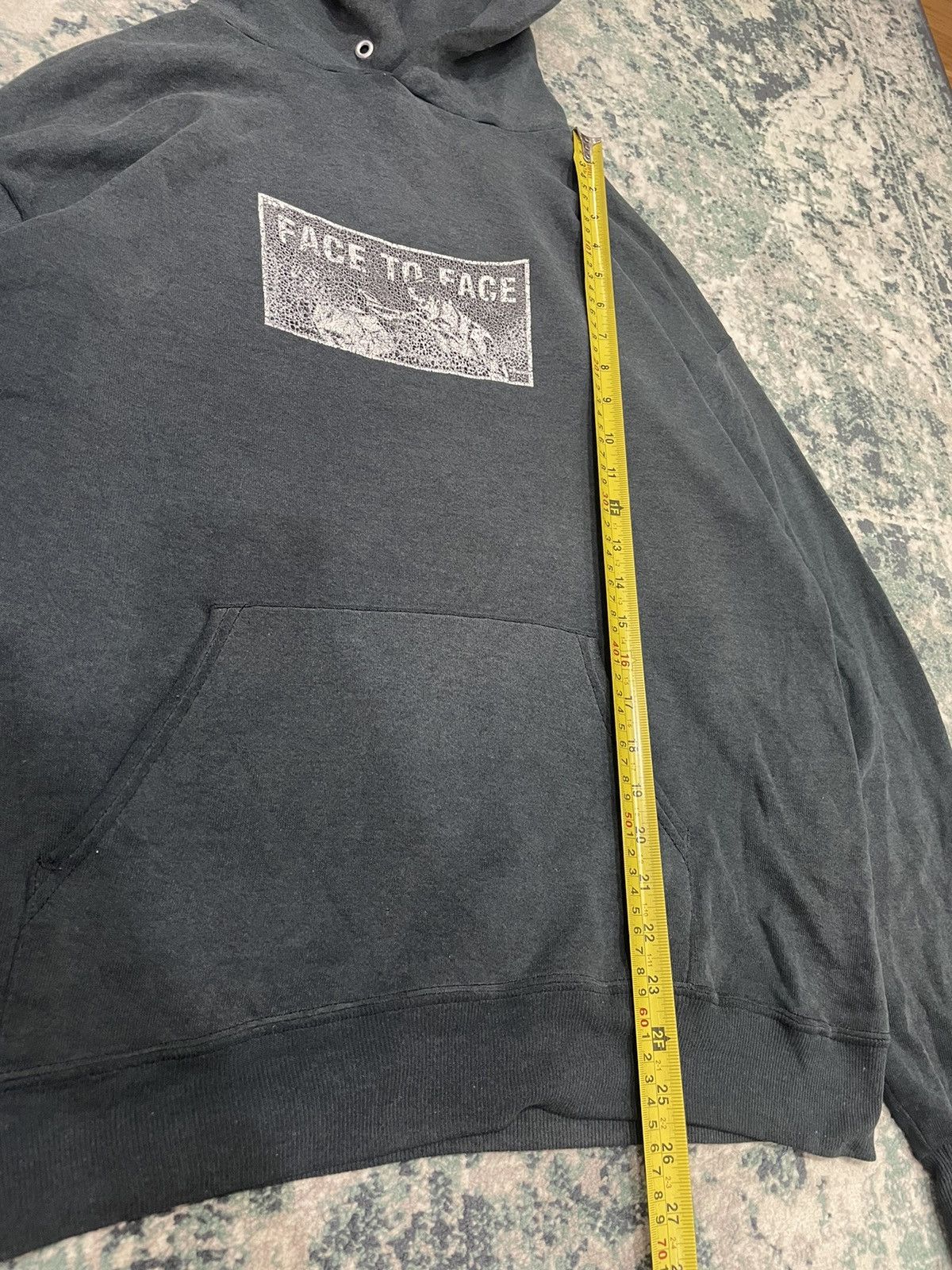 Seditionaries Vintage 1990 Faded Face to Face Punk Rock Hoodie Size US XL / EU 56 / 4 - 11 Thumbnail