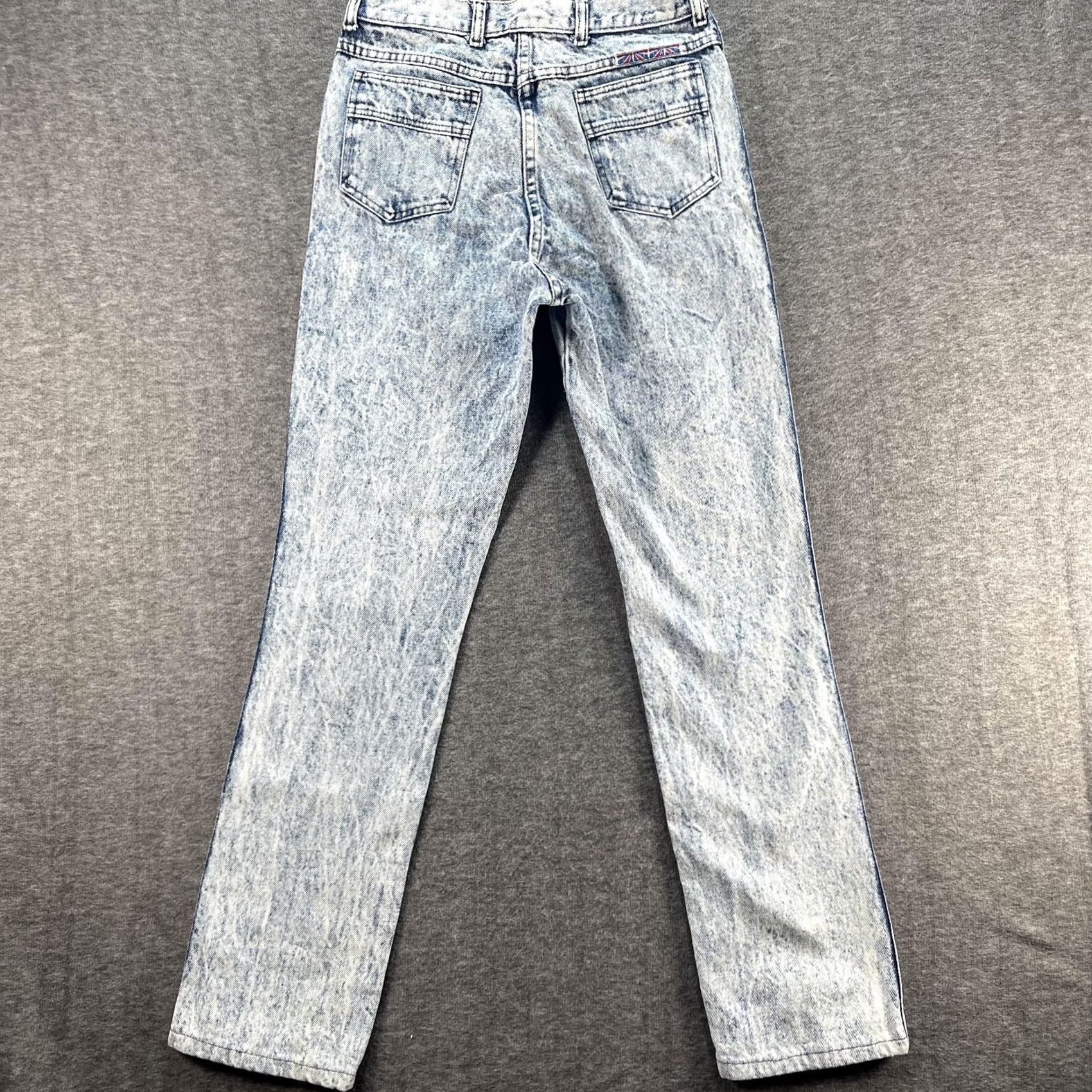 Vintage VINTAGE Bristol Blues Jeans Mens 30x34 Acid Wash Made USA Union Jack Patch 90s Size US 30 / EU 46 - 4 Thumbnail