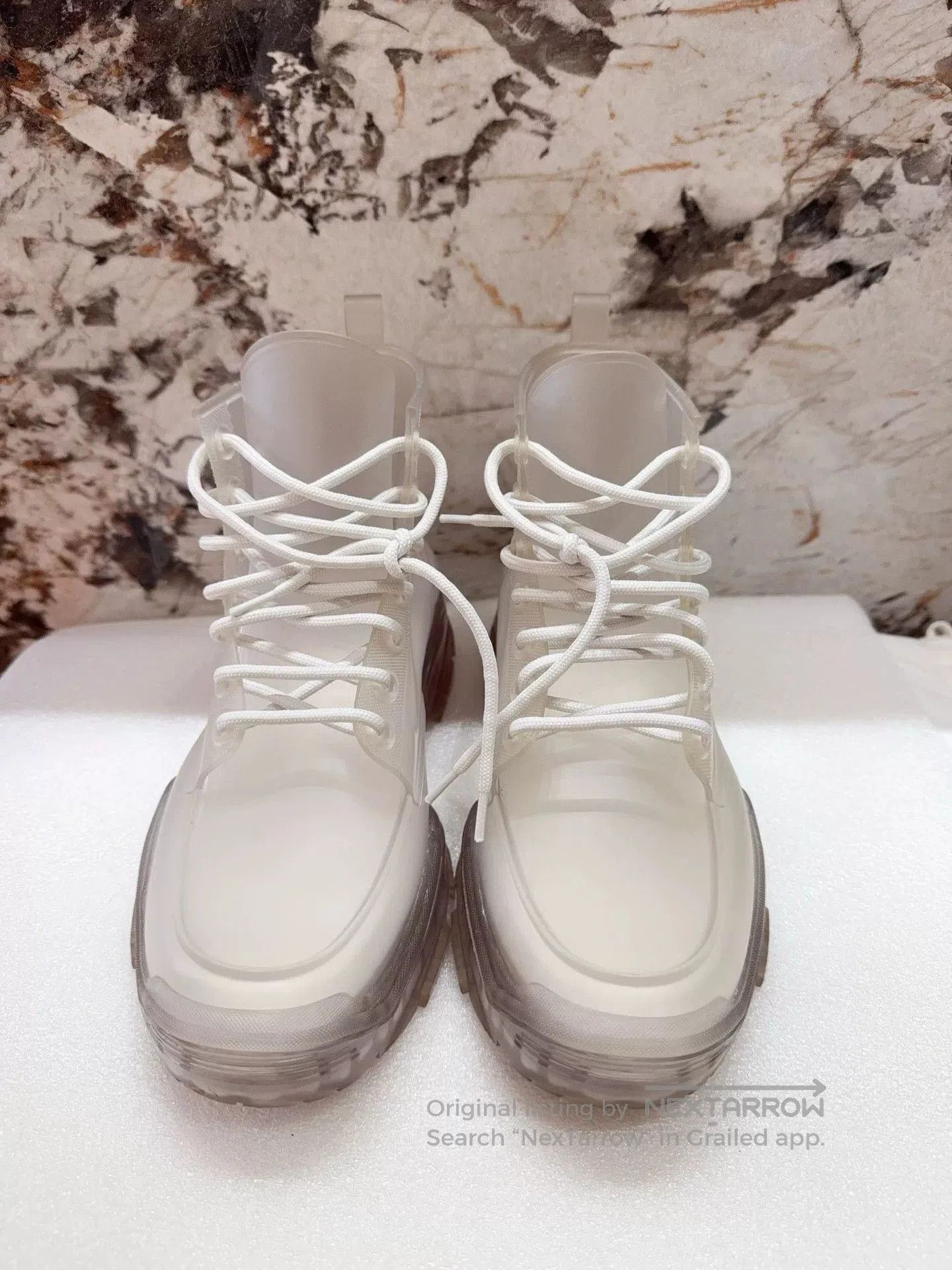Dior Dior Men's Transparent Rain Boots. Size US 8 / EU 41 - 2 Thumbnail