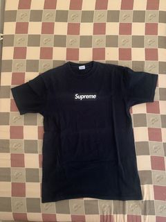 Supreme Blue Box Logo Tee | Grailed