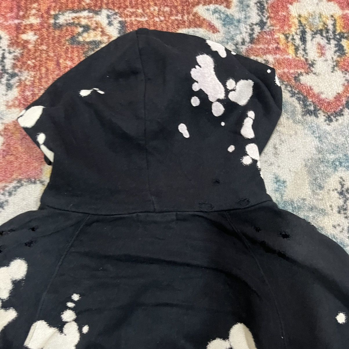 Hysteric Glamour World wide love! Distressed studded Hoodie Size US S / EU 44-46 / 1 - 10 Thumbnail