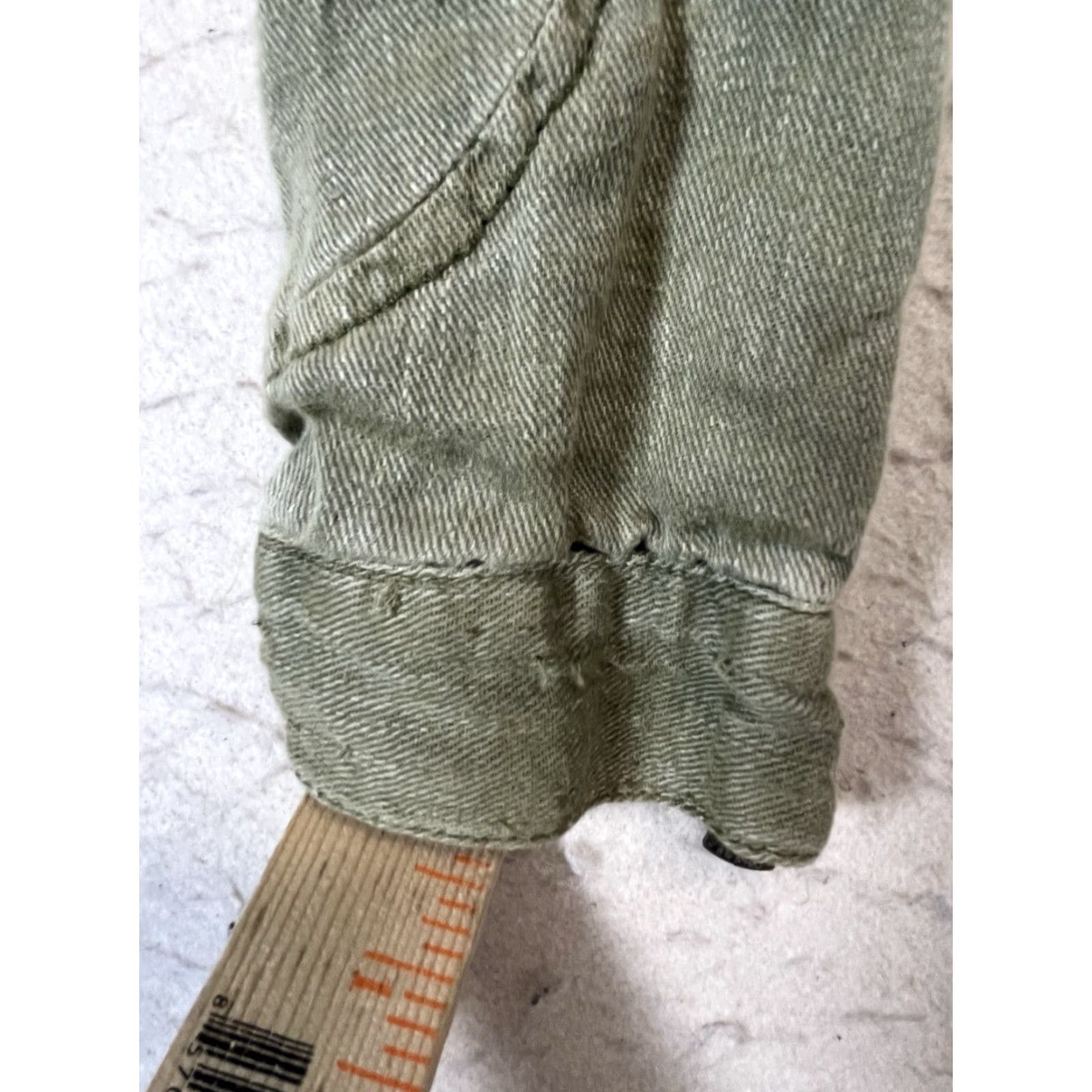 Lucky Brand Lucky Brand Jacket Women XS Green Linen Drawstring Waist Short Sleeve Pockets Breathable Casual Travel Regular Fit Vintage: No Size XS / US 0-2 / IT 36-38 - 6 Thumbnail