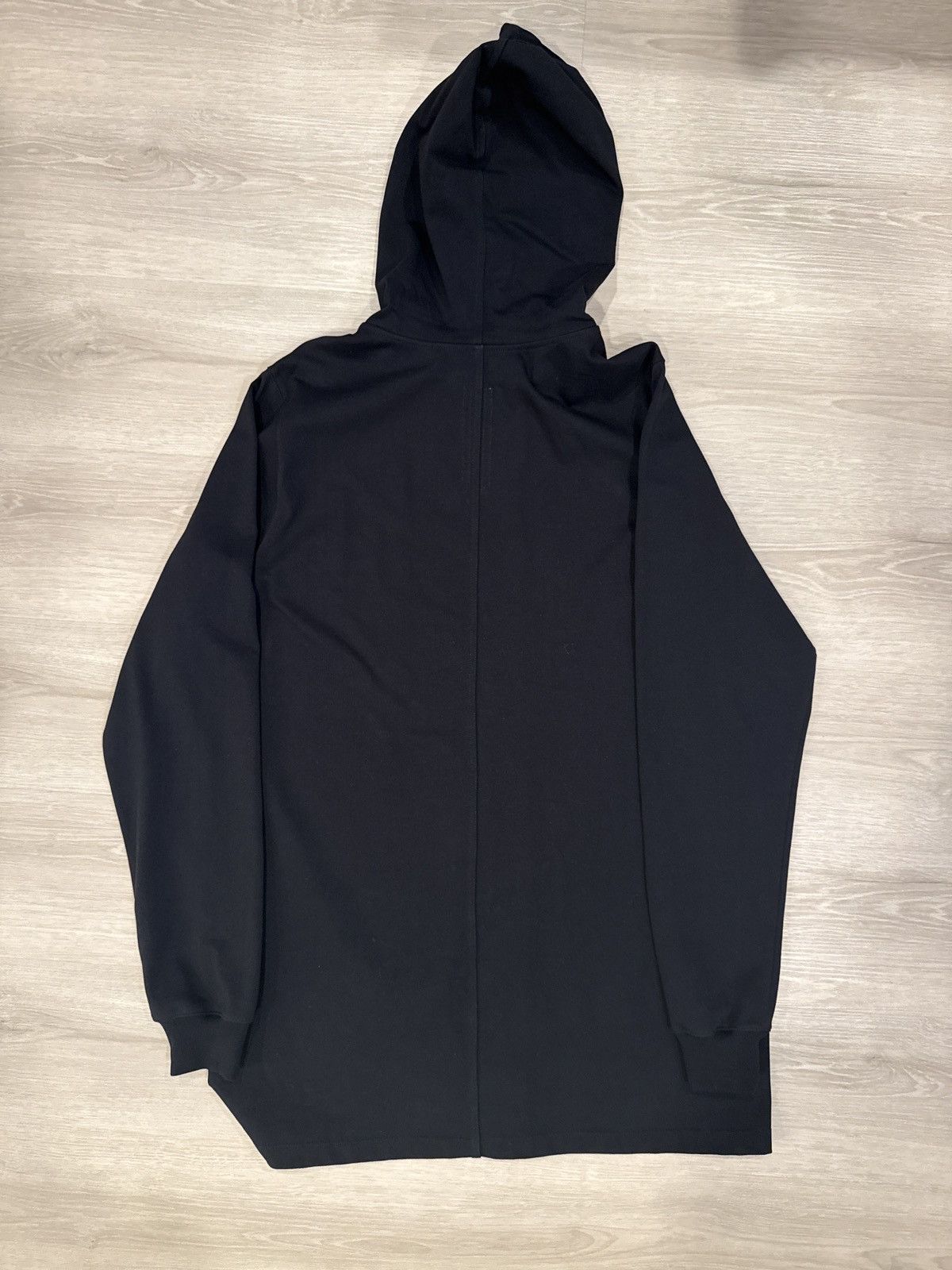 Rick Owens FW 2017 Rick Owens Oversized Cotton-Jersey Hoodie Size US M / EU 48-50 / 2 - 2 Thumbnail