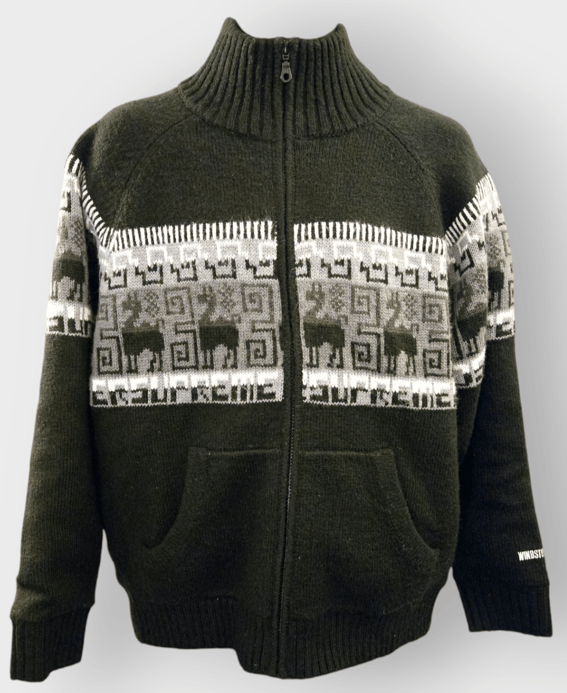 Supreme Chullo Windstopper Zip Up Sweater