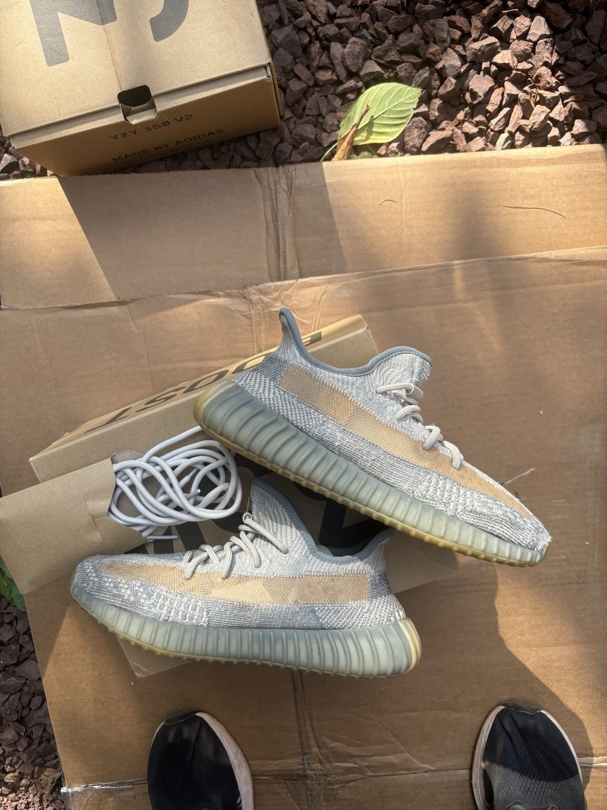 Yeezy adidas Yeezy Boost 350 V2 Low Israfil Size US 8.5 / EU 41-42 - 1 Thumbnail