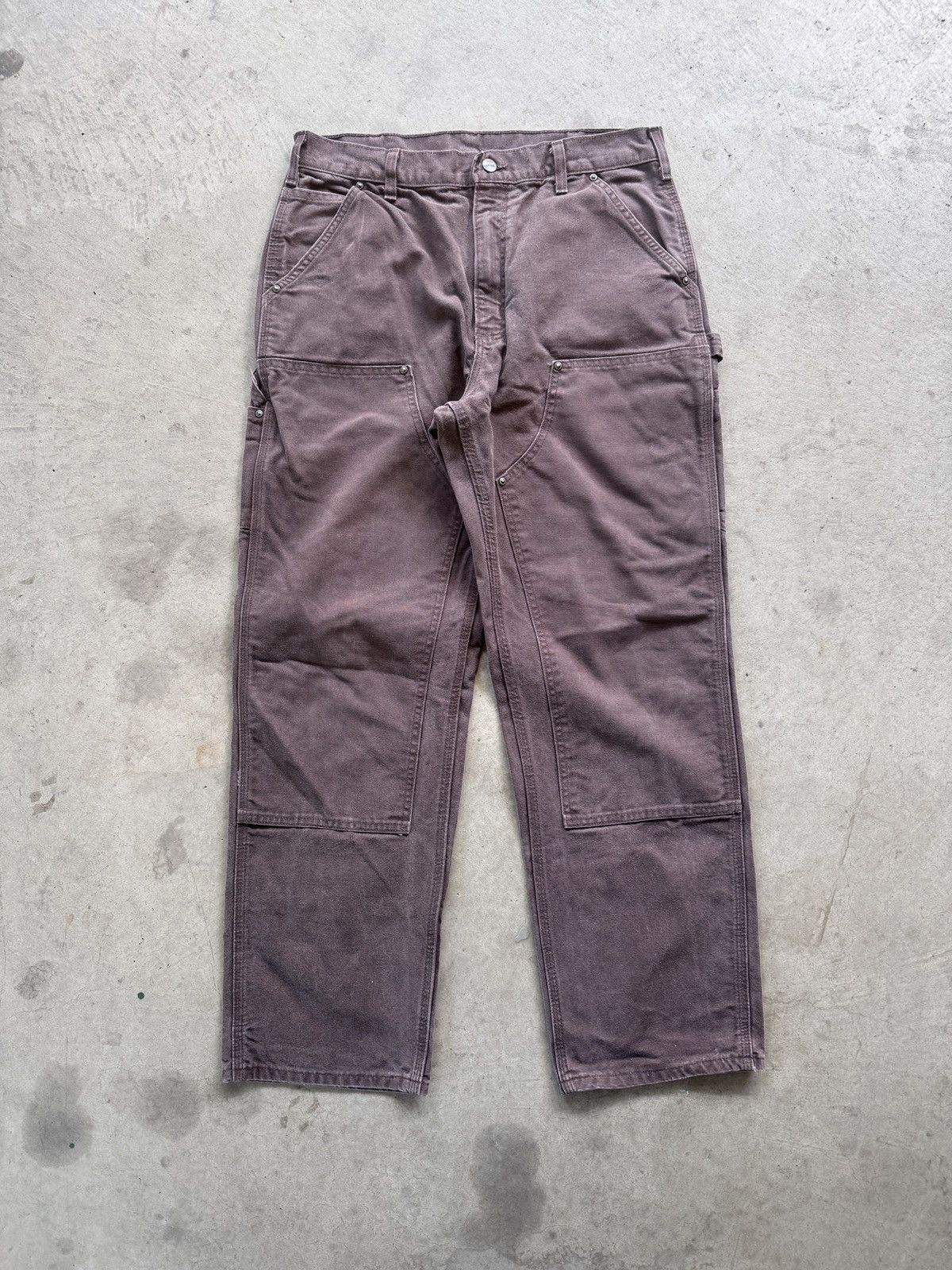 Carhartt Brown Double Knee Pants