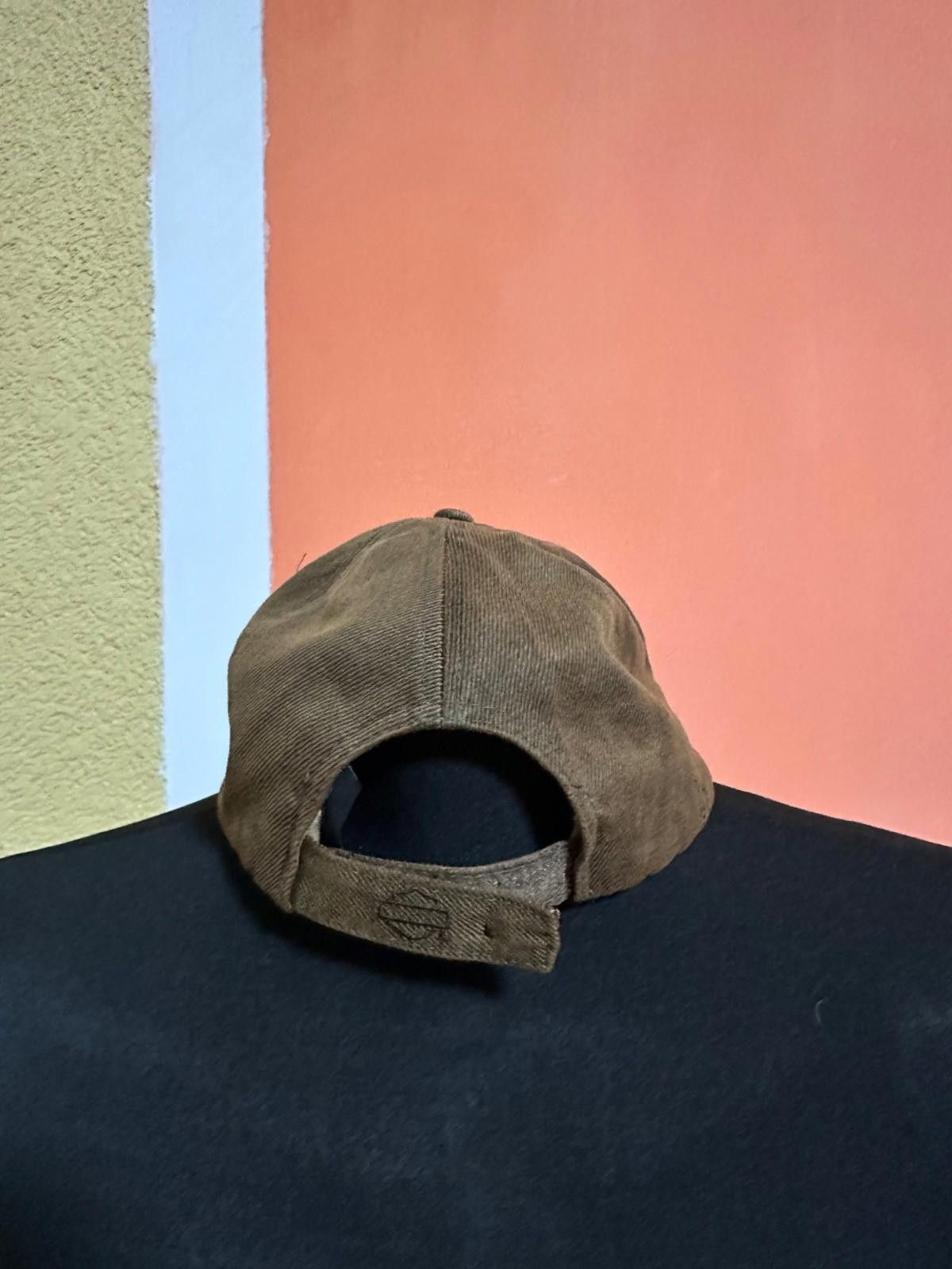 Harley Davidson Harley Davidson Hat Cap Strapback Distressed Denim Biker Size ONE SIZE - 4 Thumbnail