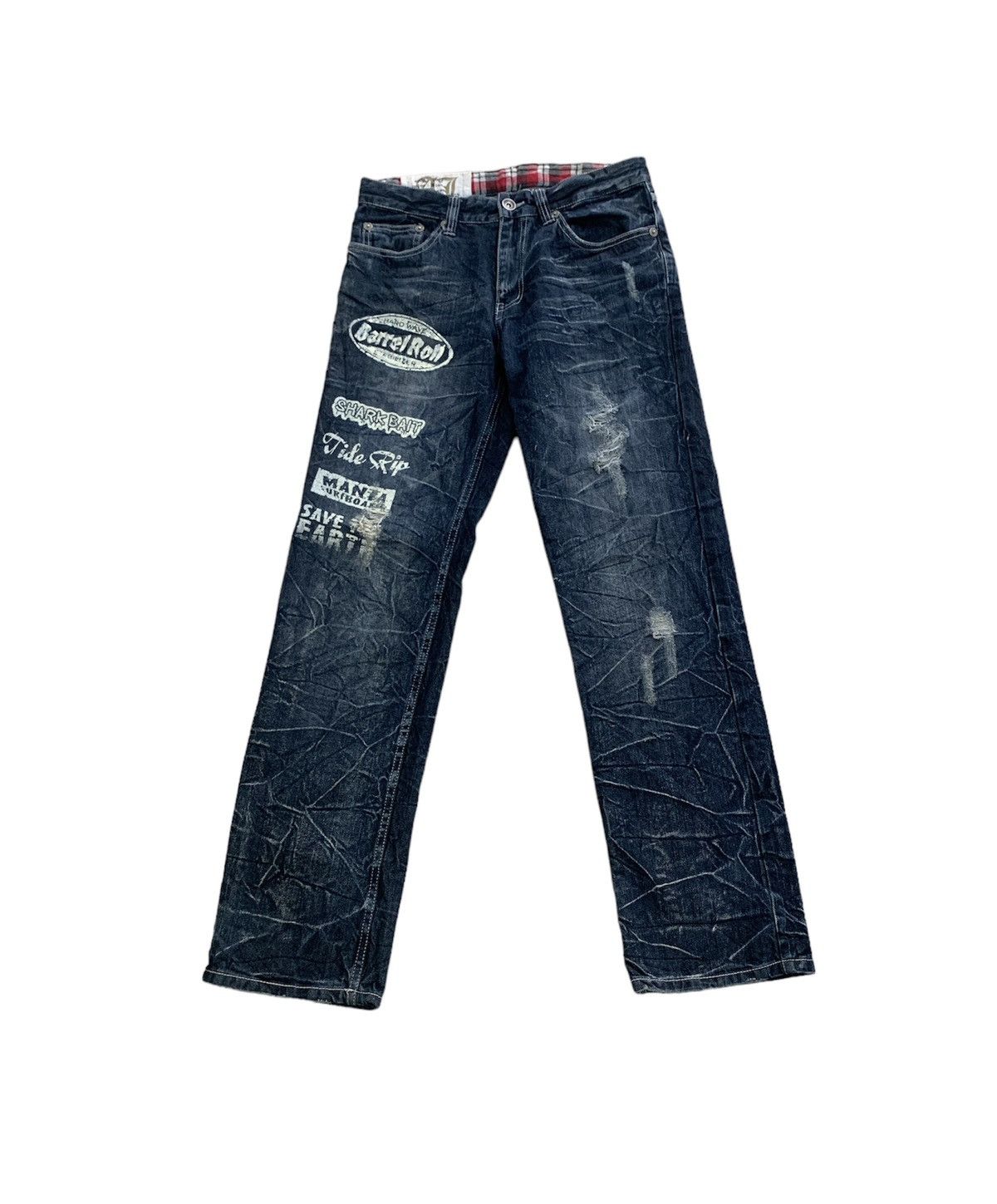 Antfui design pants japan nice design surf jeans
