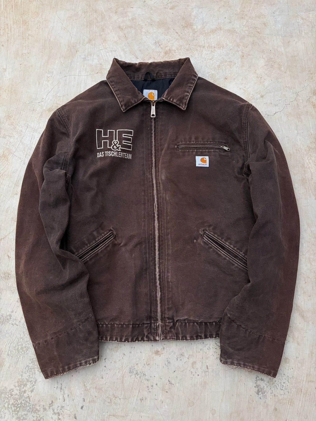 Carhartt Vintage Carhartt Detroit Jacket DKB Size US L / EU 52-54 / 3 - 1 Thumbnail