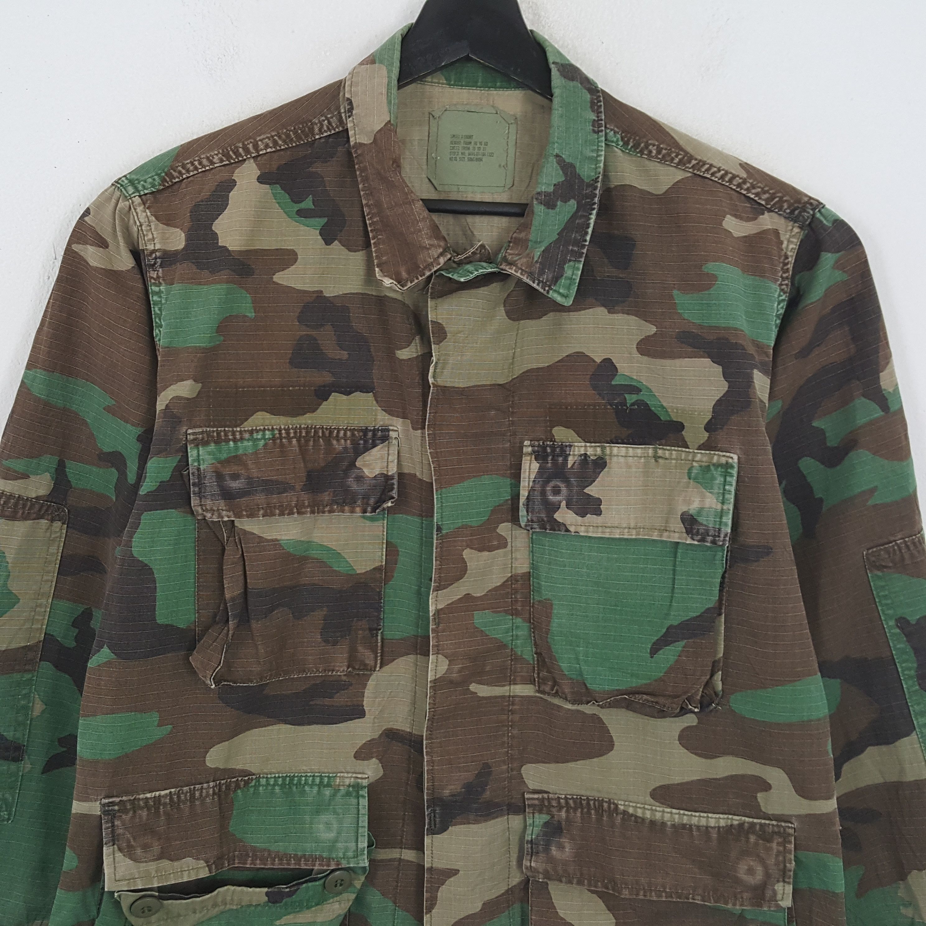 Vintage MILITARY X Custom If Six Was Nine Art Jacket Size US M / EU 48-50 / 2 - 4 Thumbnail
