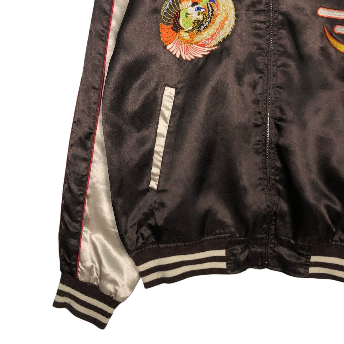 Japanese Brand 🔥VINTAGE SUKAJAN SOUVENIER JACKET EMBROIDERY BIG LOGO Size US M / EU 48-50 / 2 - 6 Thumbnail
