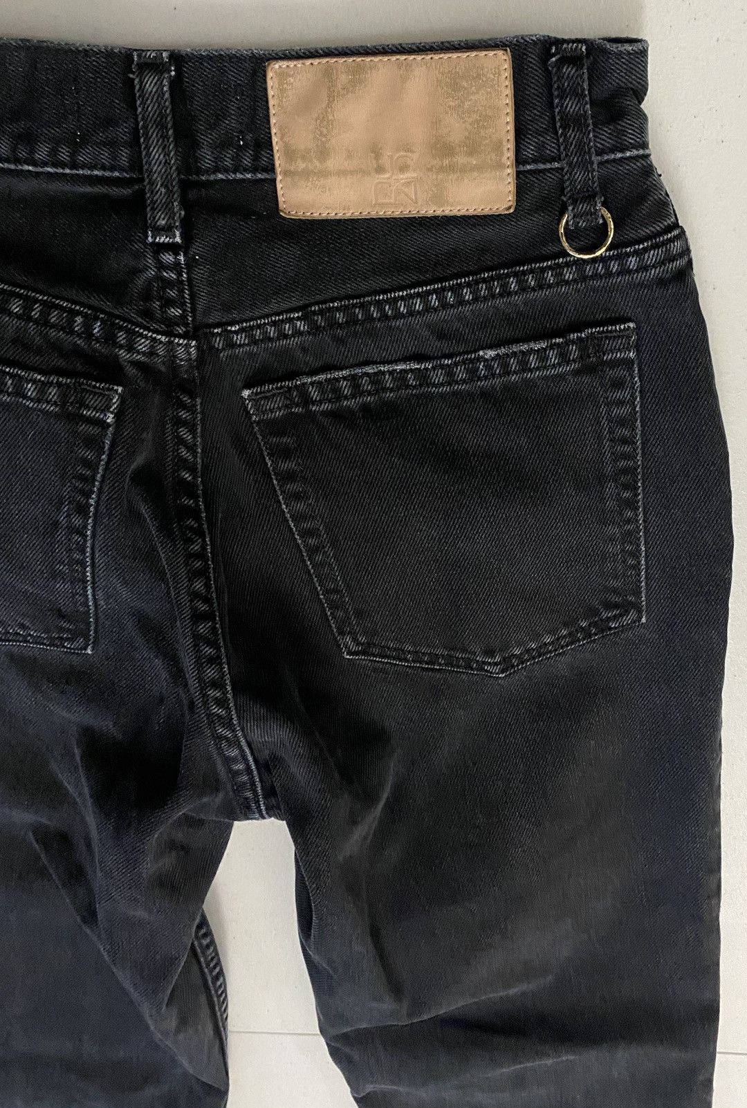 Ulla Johnson Ulla Johnson Black Smoke Wash Agnes Jeans Made in USA 25 VGC Size 25" / US 0 / IT 36 - 13 Thumbnail