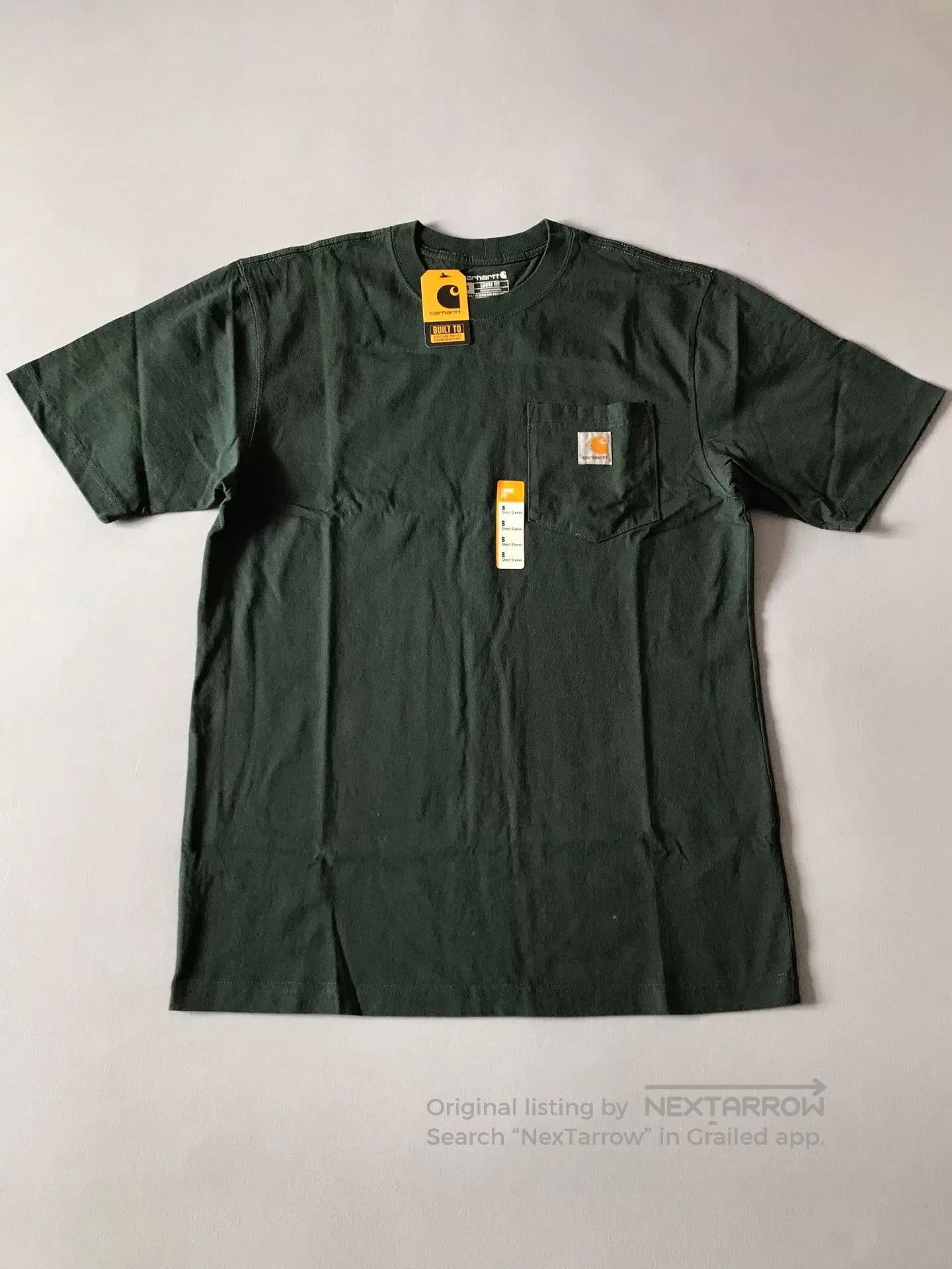 Carhartt Carhartt K87 Short Sleeve T. Size US S / EU 44-46 / 1 - 1 Thumbnail