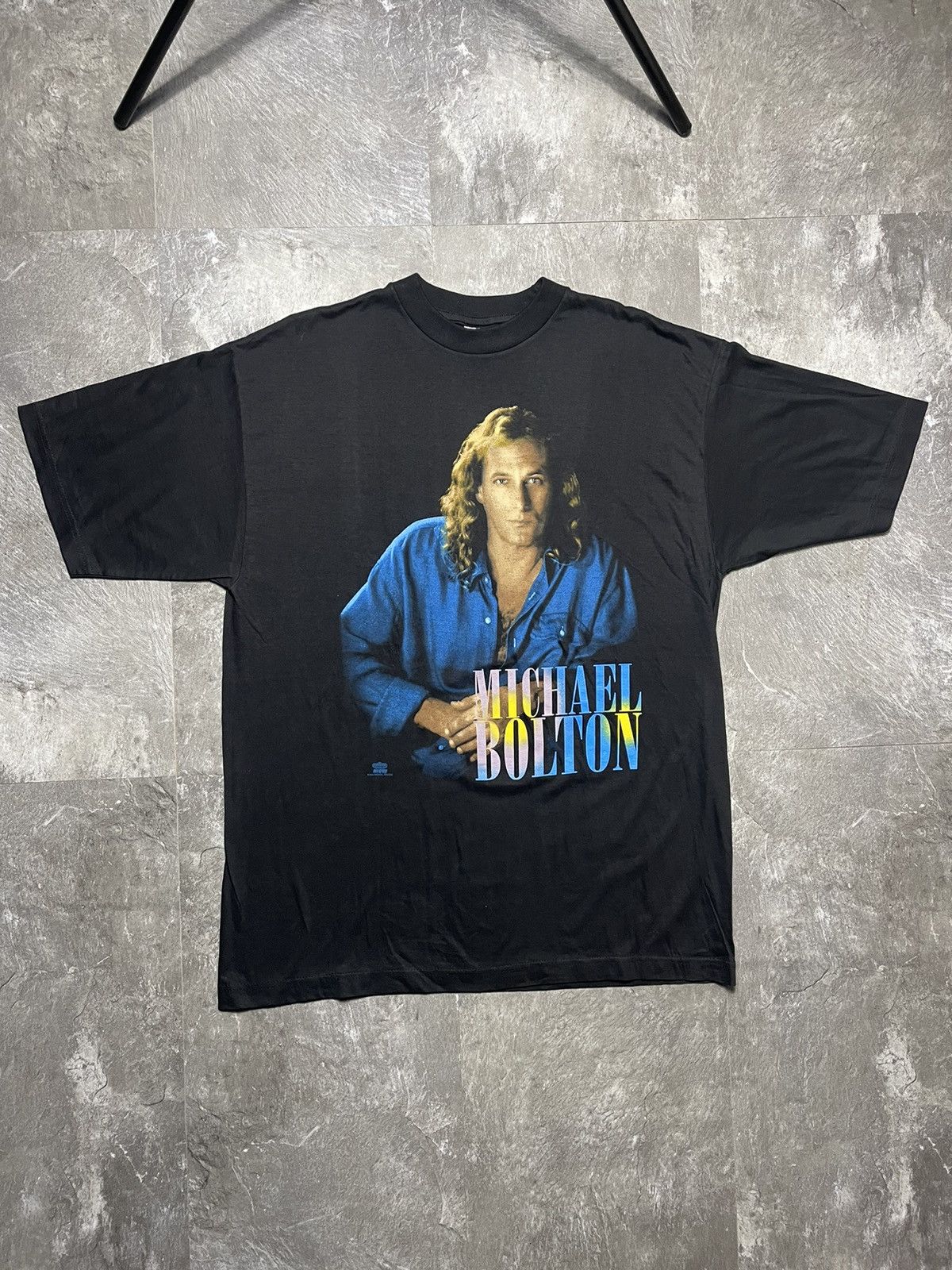 Band Tees Vintage 1994 1996 Michael Bolton World Tour Concert Size US XL / EU 56 / 4 - 1 Thumbnail