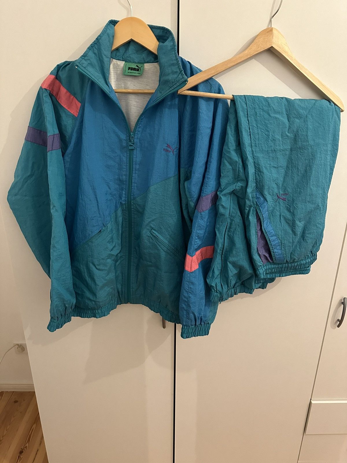 Puma Puma Tracksuit Size M Vintage Retro Trainingsanzug Size US M / EU 48-50 / 2 - 1 Thumbnail