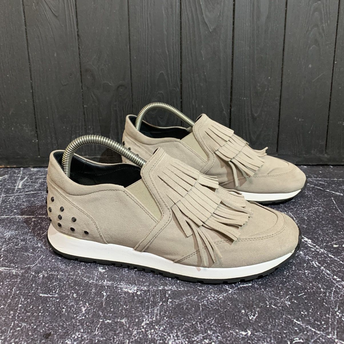 Tod's Tod’s Women’s Suede Sneakers Size 38 EU Size US 8 / IT 38 - 2 Thumbnail