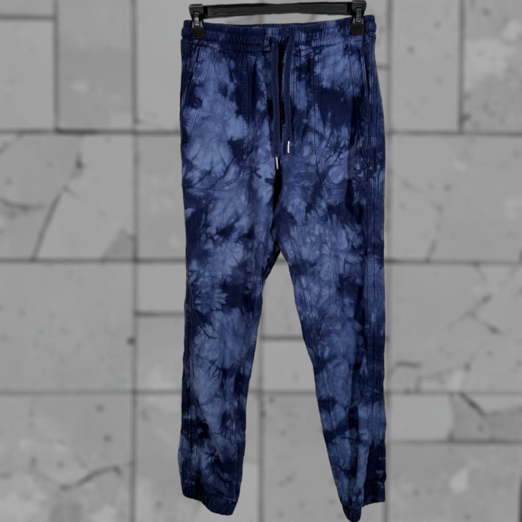 Athleta Athleta Blue Drawstring Athletic Pants Womens Size XXS Size 24" / US 00 / IT 34 - 1 Thumbnail