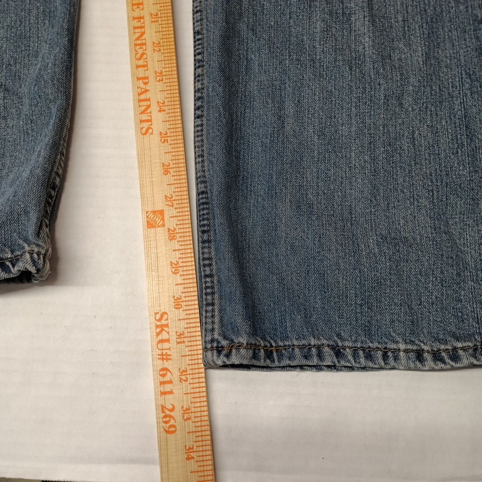 Levi's Levi's Men's 569 Loose Fit Straight Blue Jeans Size 44x32 Size US 44 / EU 60 - 4 Thumbnail