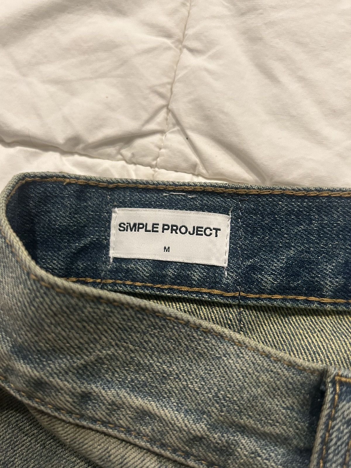 SIMPLE PROJECT Simple Project Wide Flare Denim Size US 31 - 4 Thumbnail