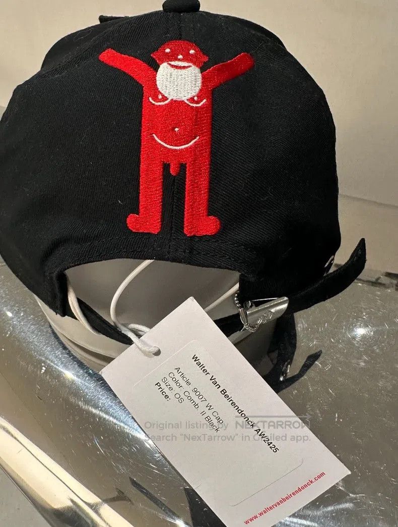 Walter Van Beirendonck Walter Van Beirendonck Black hat Size ONE SIZE - 2 Thumbnail