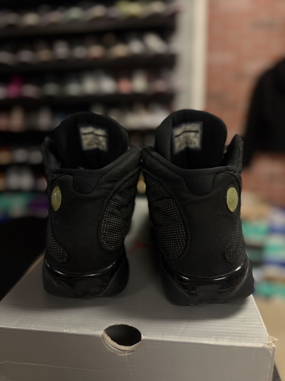 Jordan Brand Jordan 13 Black Cat Size 8 🧼 W BOX (2017) Size US 8 / EU 41 - 4 Thumbnail