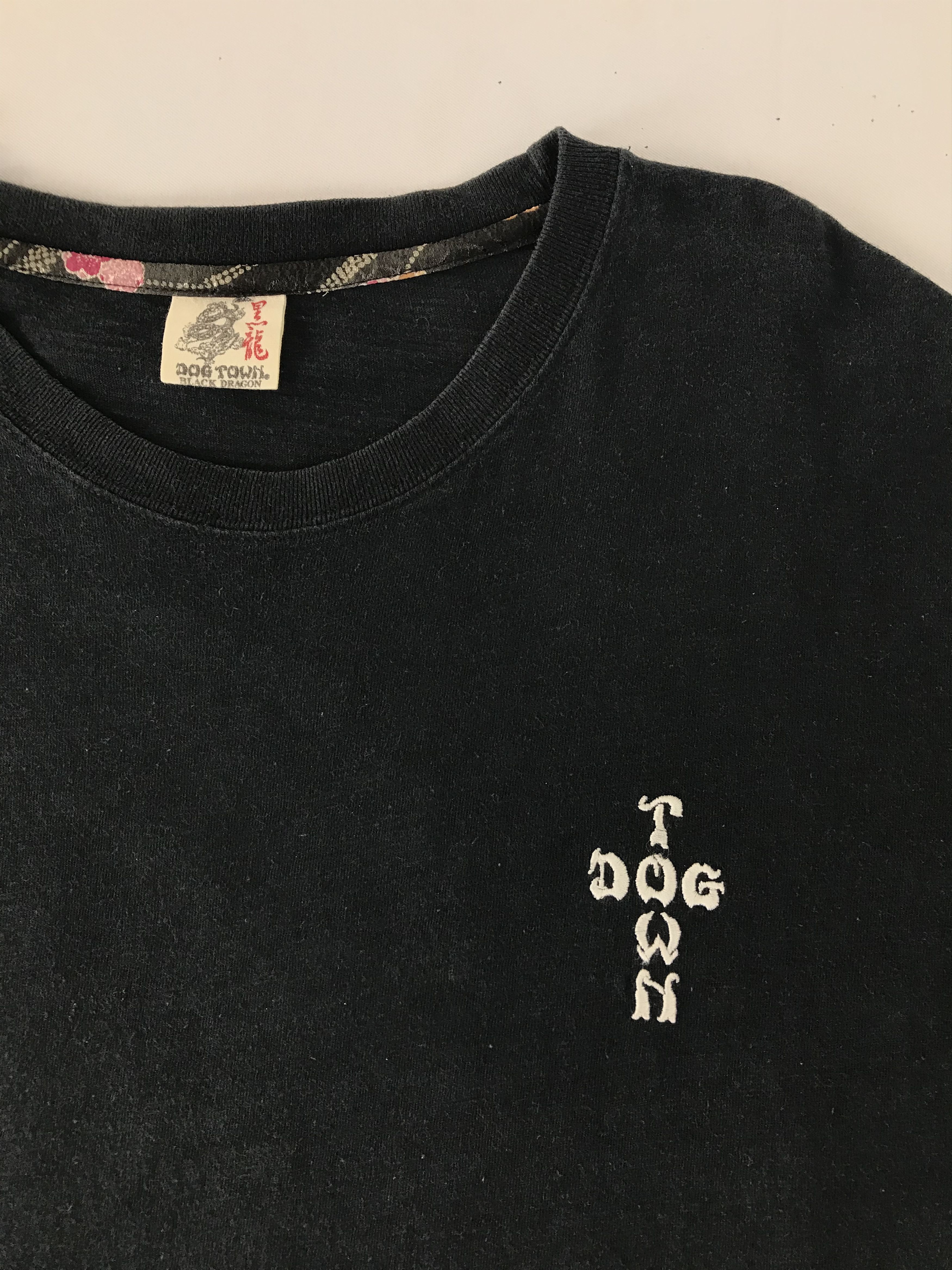 Dogtown Dog Town Black Dragon Big Logo Back Side Long Sleeve Size US L / EU 52-54 / 3 - 4 Thumbnail