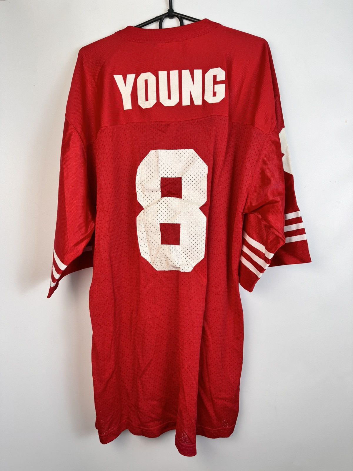 NFL × Starter × Vintage Vintage Starter San Francisco 49ers Steve Young Football Size US M / EU 48-50 / 2 - 7 Thumbnail