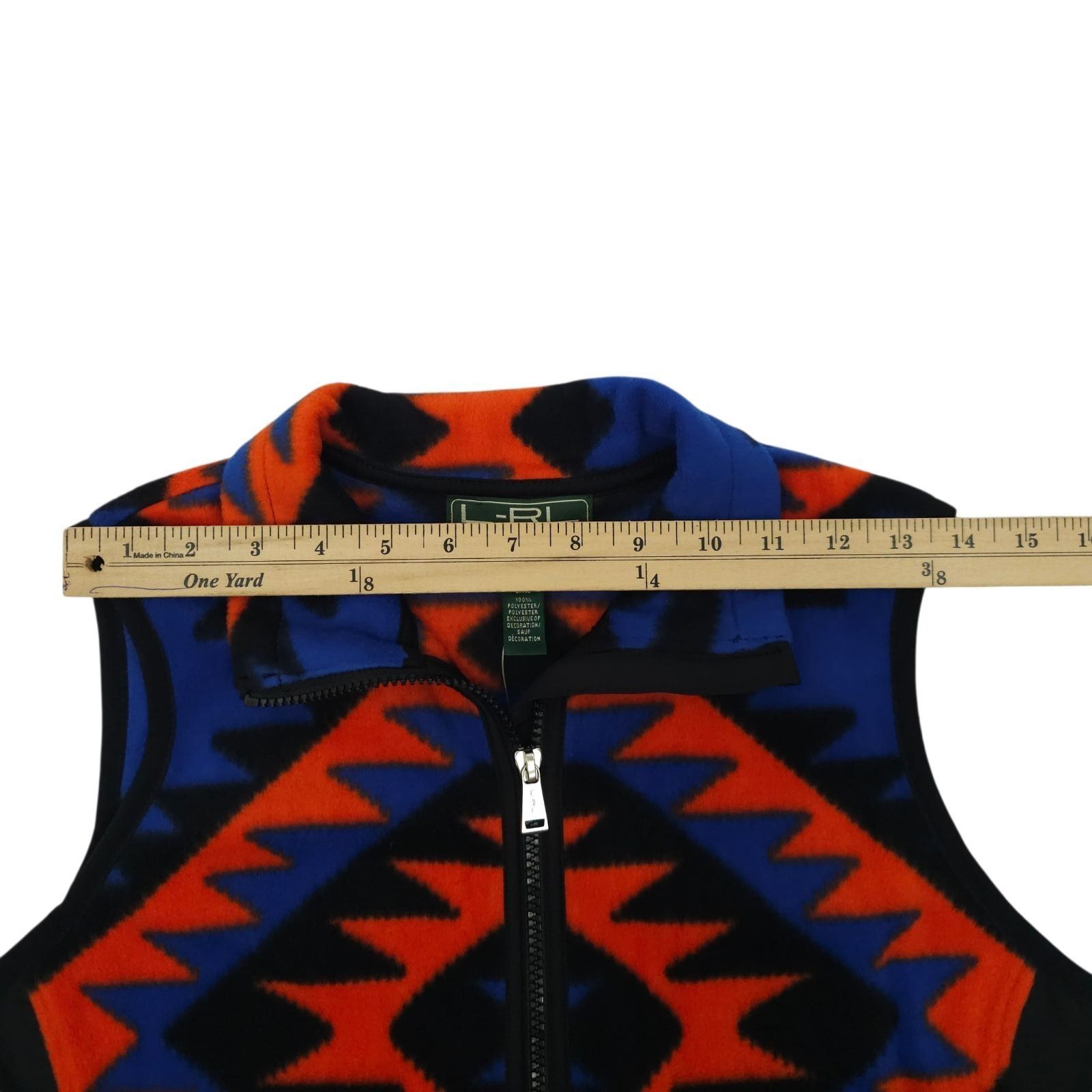 Lauren Ralph Lauren Lauren Ralph Lauren Fleece Vest M Southwest Aztec Geometric Size M / US 6-8 / IT 42-44 - 4 Thumbnail