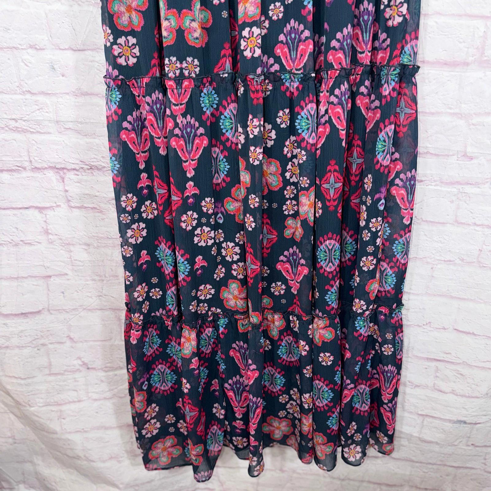 Venus VENUS Floral Boho Maxi Dress Size 1X Size XL / US 12-14 / IT 48-50 - 2 Thumbnail
