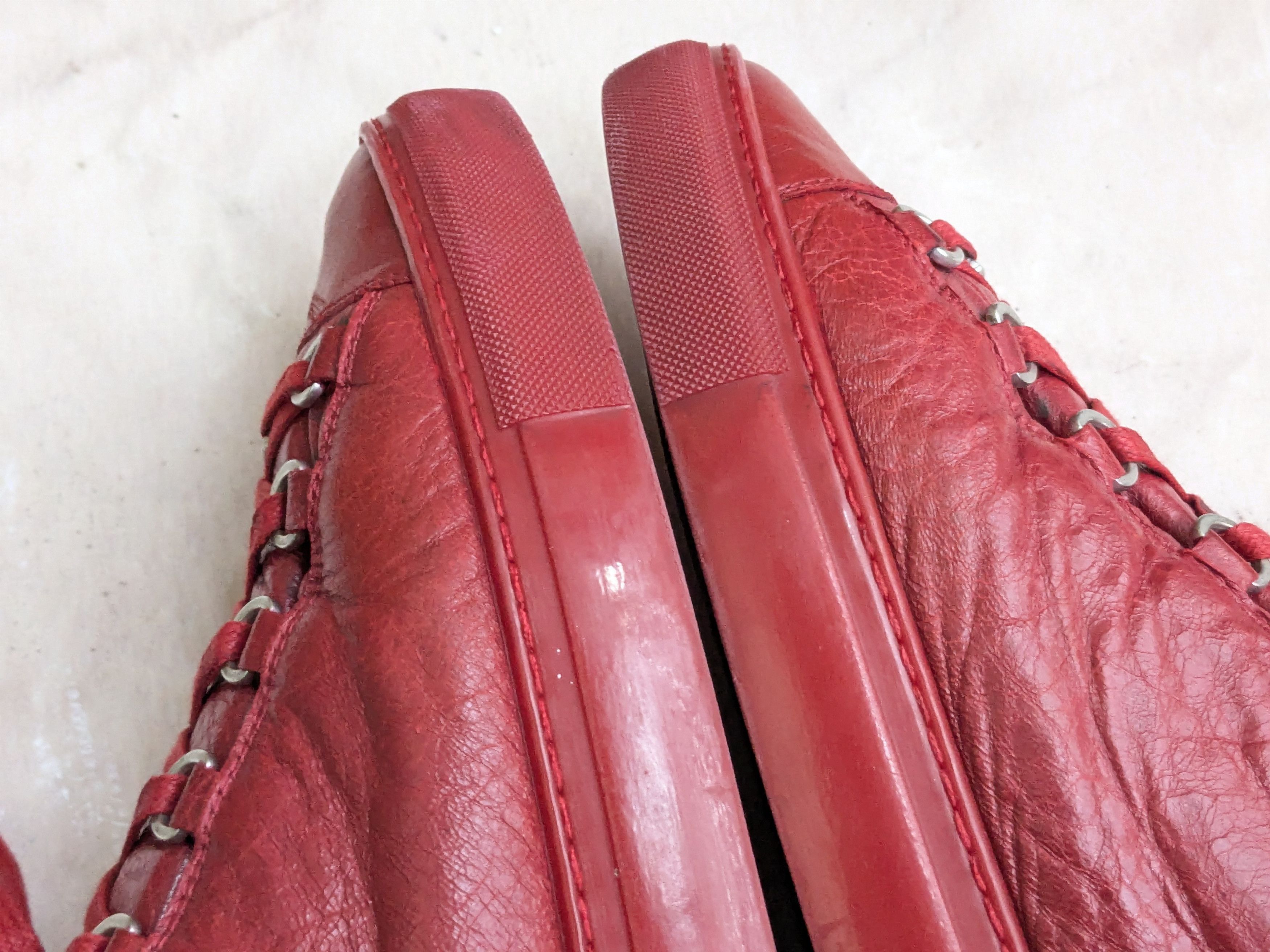 Balenciaga Balenciaga Arena Sneakers Red 10 High Tops Size US 10 / EU 43 - 11 Thumbnail