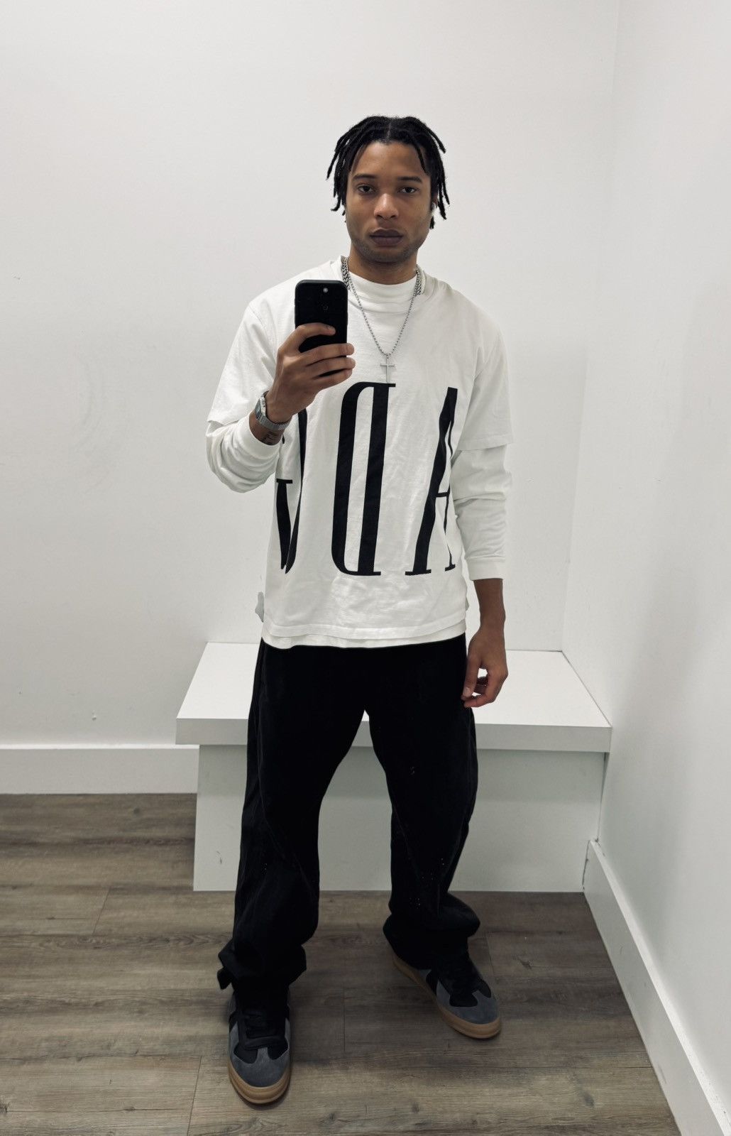 DENIM TEARS 🖤Denim Tears🖤 ADG Inc. Tee (White) Size US XL / EU 56 / 4 - 7 Thumbnail
