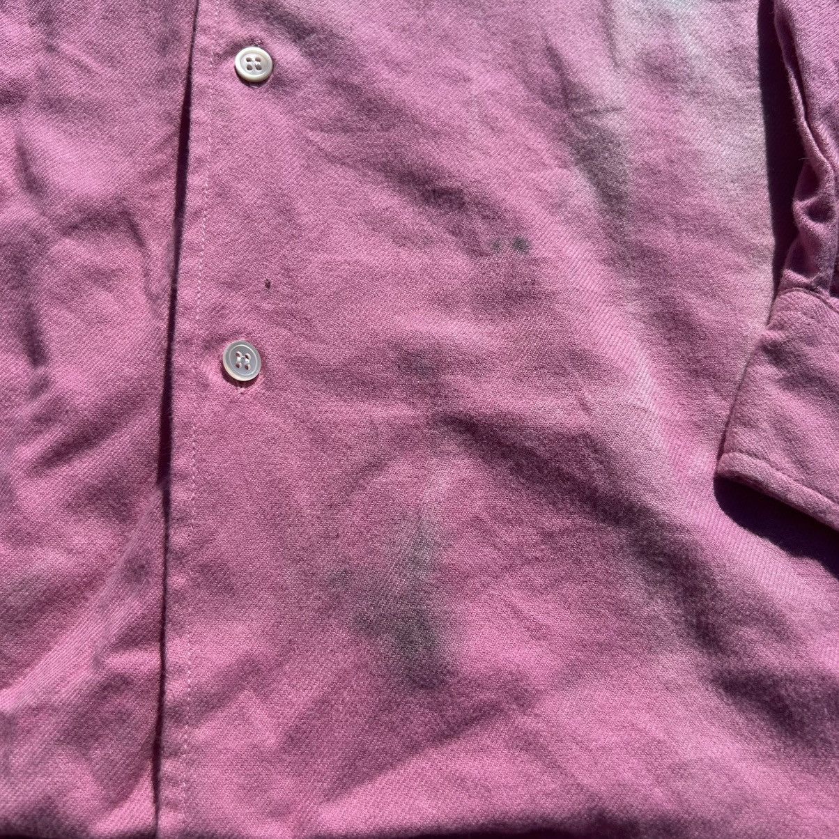 Other Reception Garment-Dyed Pink Overshirt w/ Embroidery Size US M / EU 48-50 / 2 - 3 Thumbnail