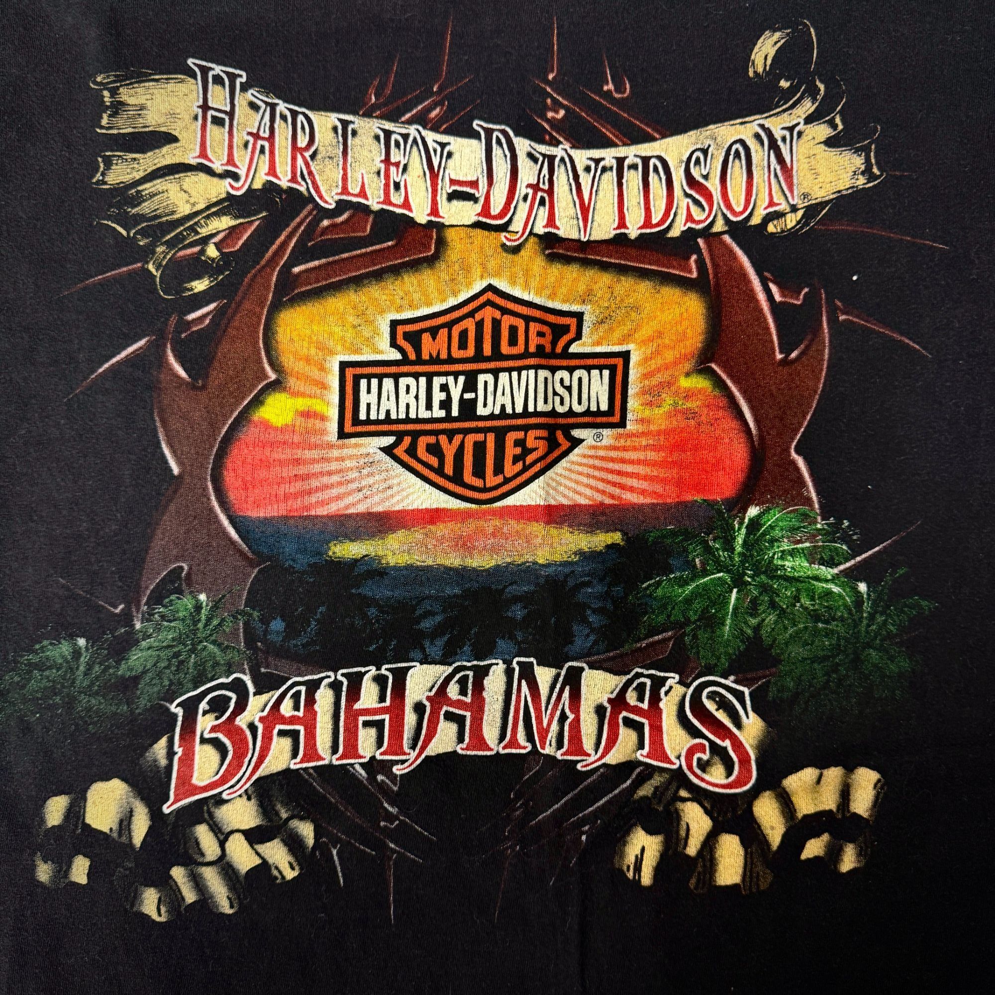 Harley Davidson Harley Davidson Motorcycles TROPICAL BAHAMAS Biker T Shirt Size US XXL / EU 58 / 5 - 1 Thumbnail
