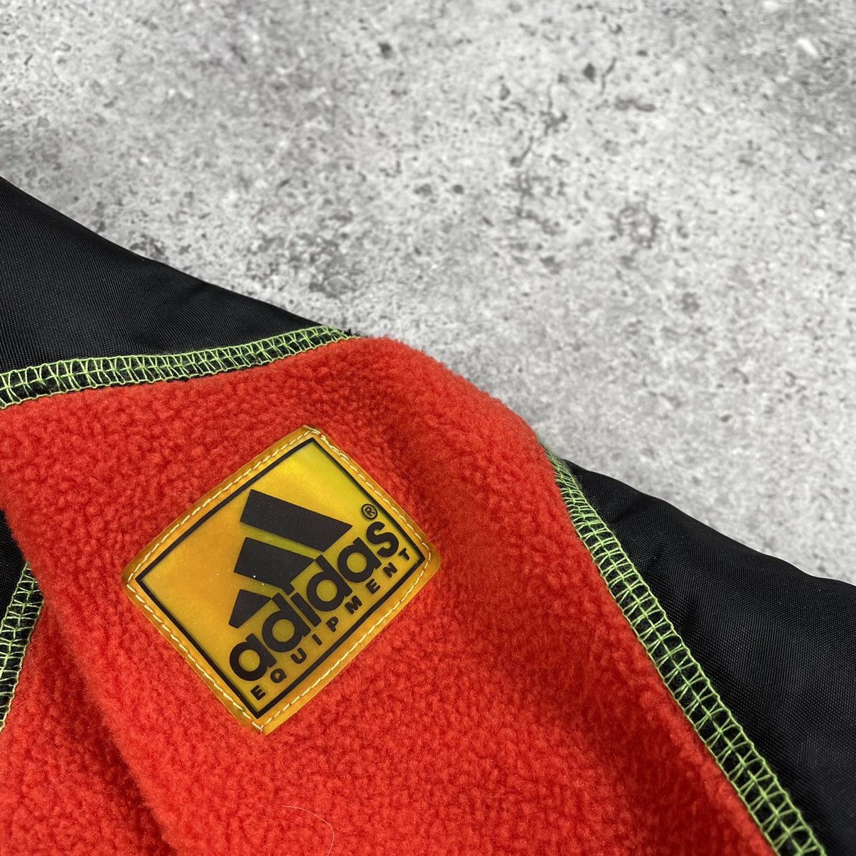 Adidas × Equipment × Vintage Vintage Adidas Equipment Fleece Jacket Size US M / EU 48-50 / 2 - 7 Thumbnail