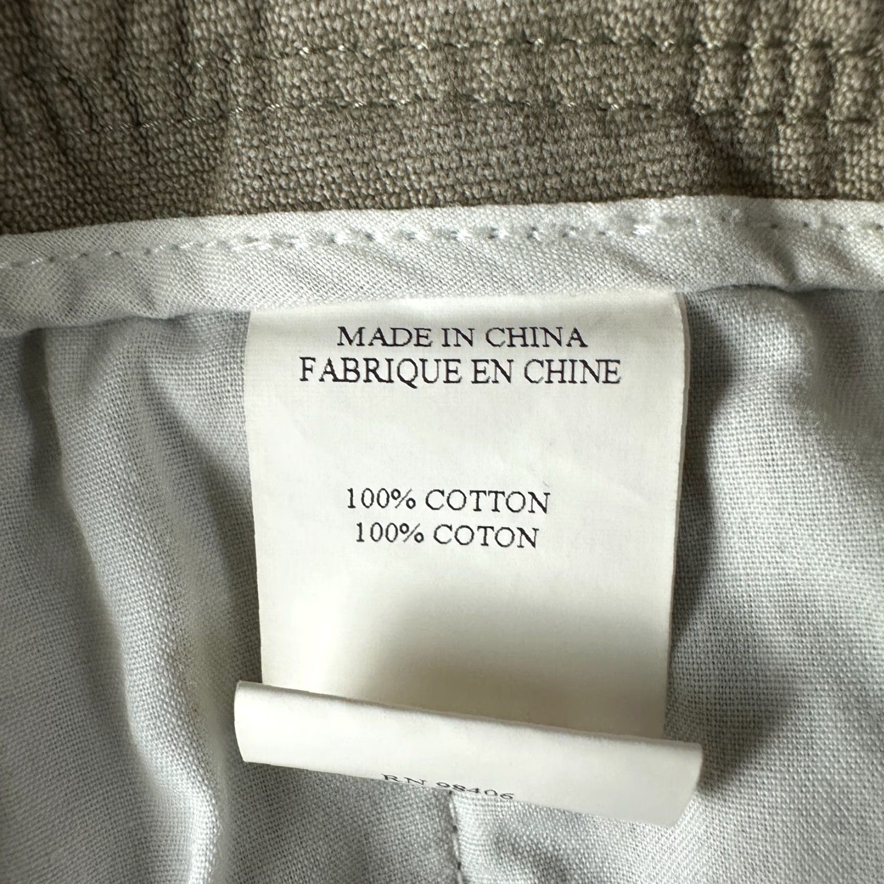 Theory Theory Cargo Pants Womens 4 Tan Cotton Pockets Tapered Leg Flat Front Zip Fly Womens Pants Size 27" / US 4 / IT 40 - 5 Thumbnail