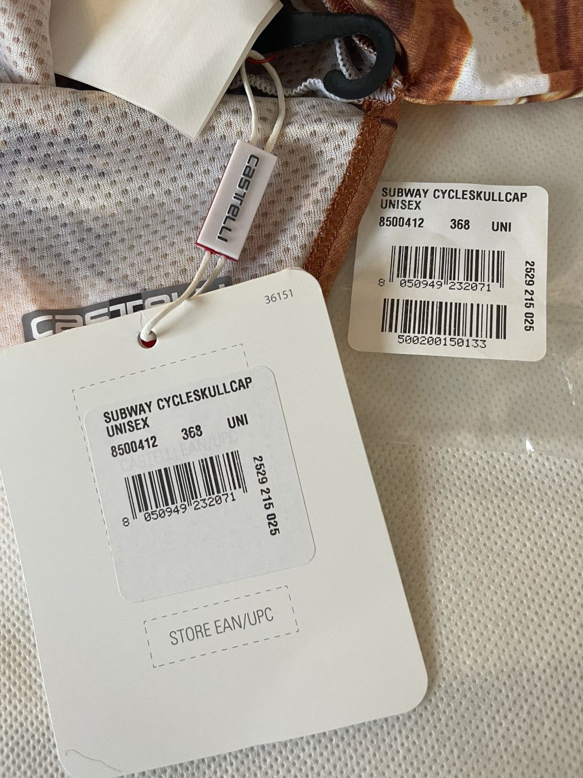Supreme SUPREME X CASTELLI SUBWAY CYCLE SKULL CAP Size ONE SIZE - 8 Thumbnail