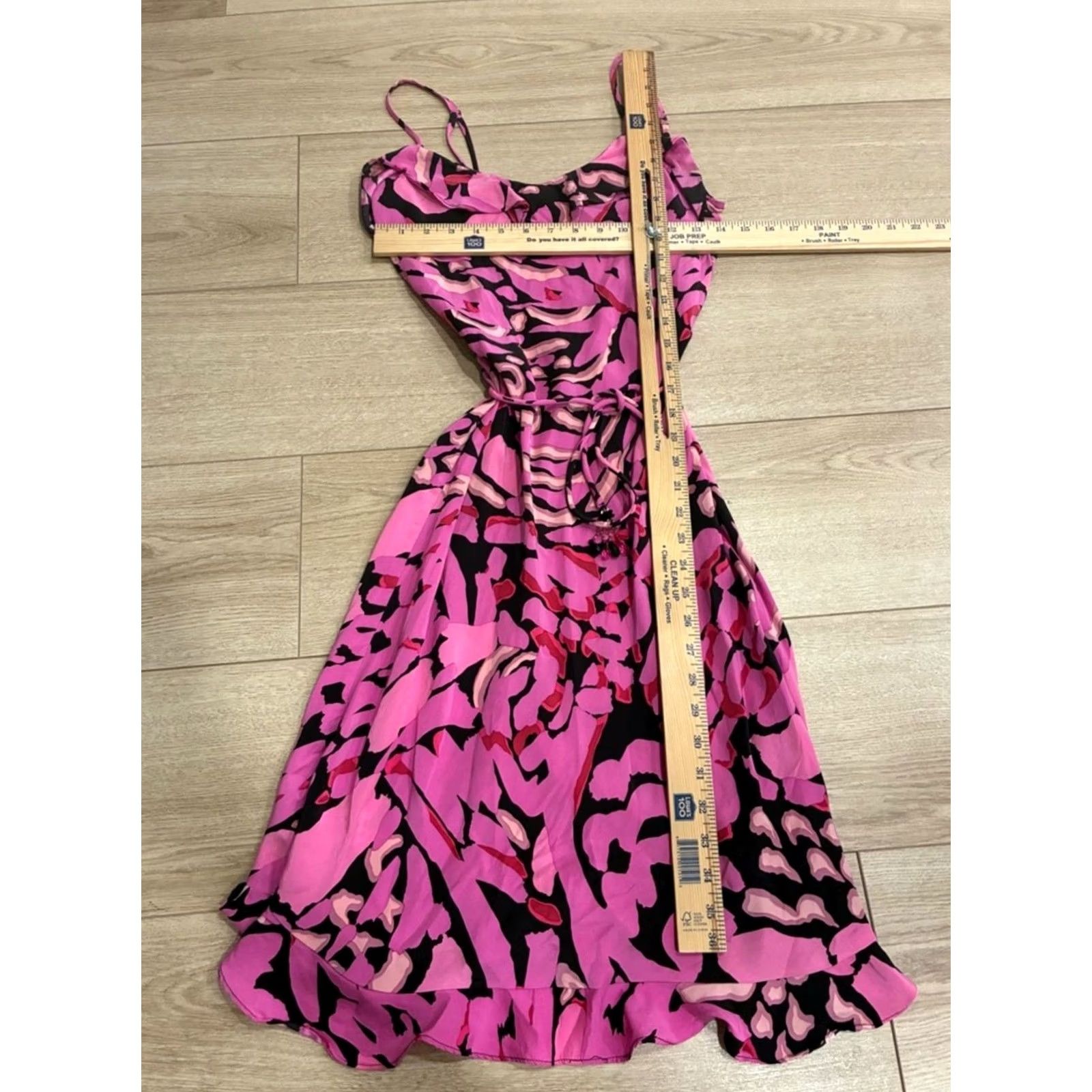 Betsey Johnson VINTAGE Betsey Johnson Black Label Silk Pink Midi Slip Dress Ruffle Size M Womens A-Line Midi Dress Pink Size M / US 6-8 / IT 42-44 - 3 Thumbnail