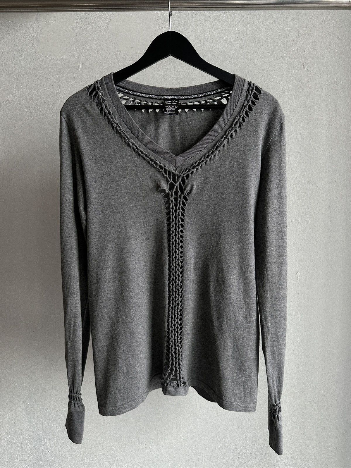 Number (N)ine Number (N)ine SS07 Braided Cutwork Long Sleeve Size US M / EU 48-50 / 2 - 1 Thumbnail